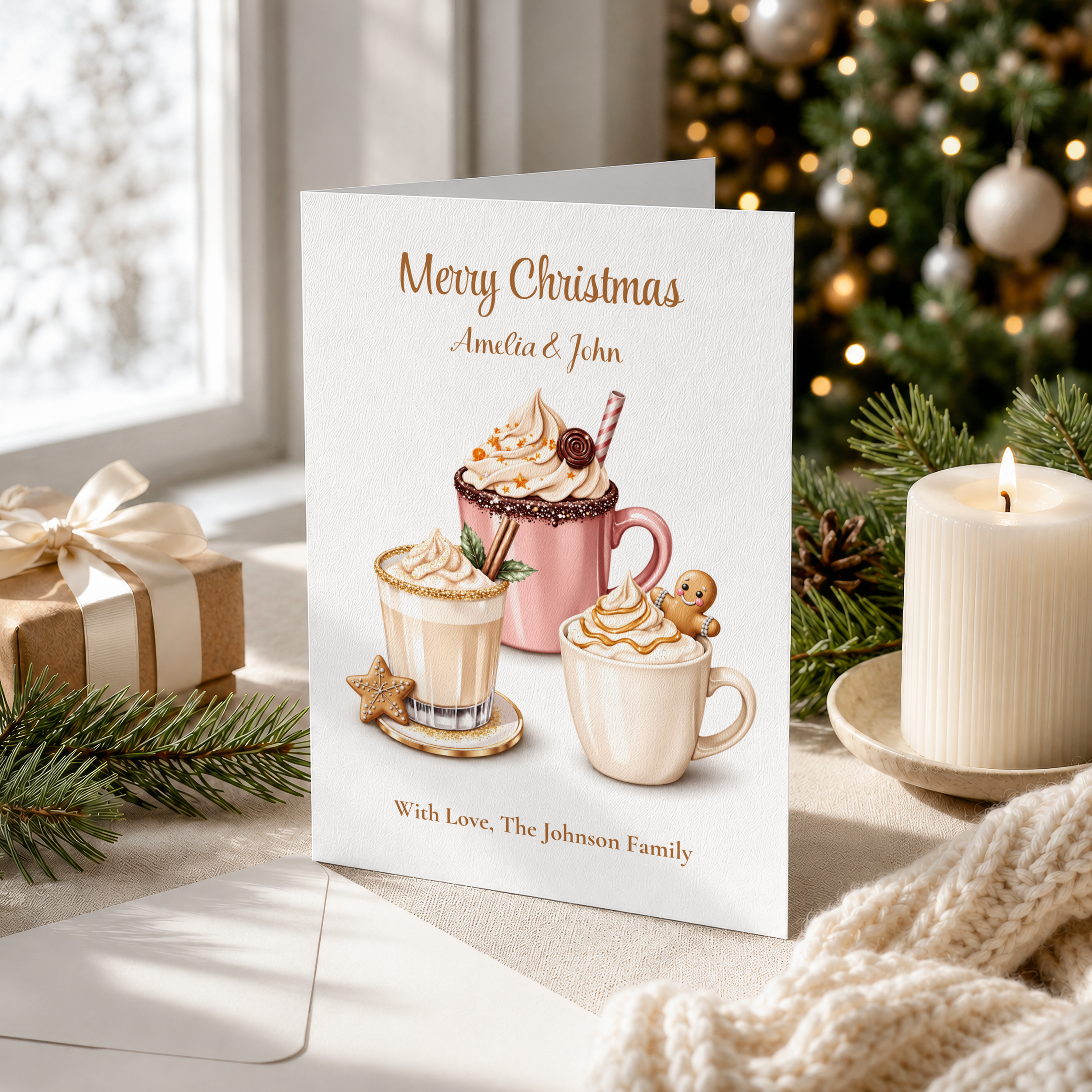 Christmas Card for Couple