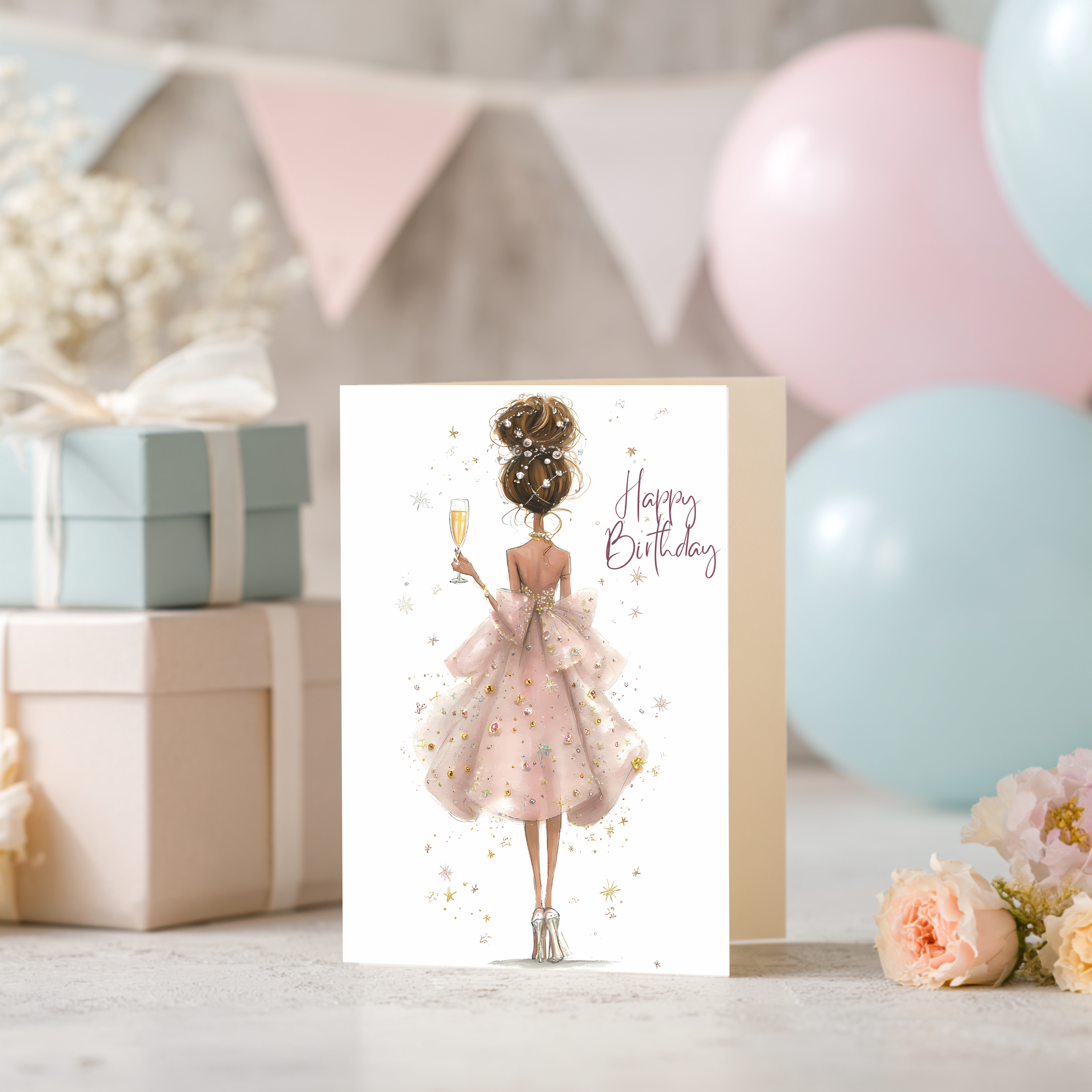 Elegant Birthday Card