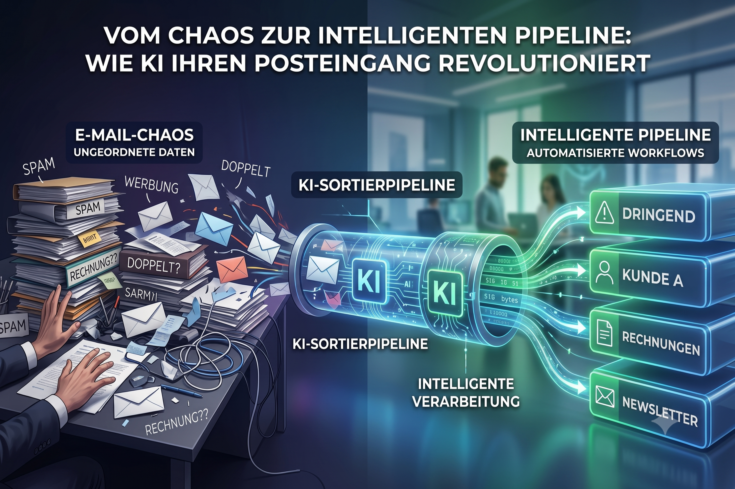 Vom Chaos zur intelligenten Pipeline: Wie KI Ihren Posteingang revolutioniert
