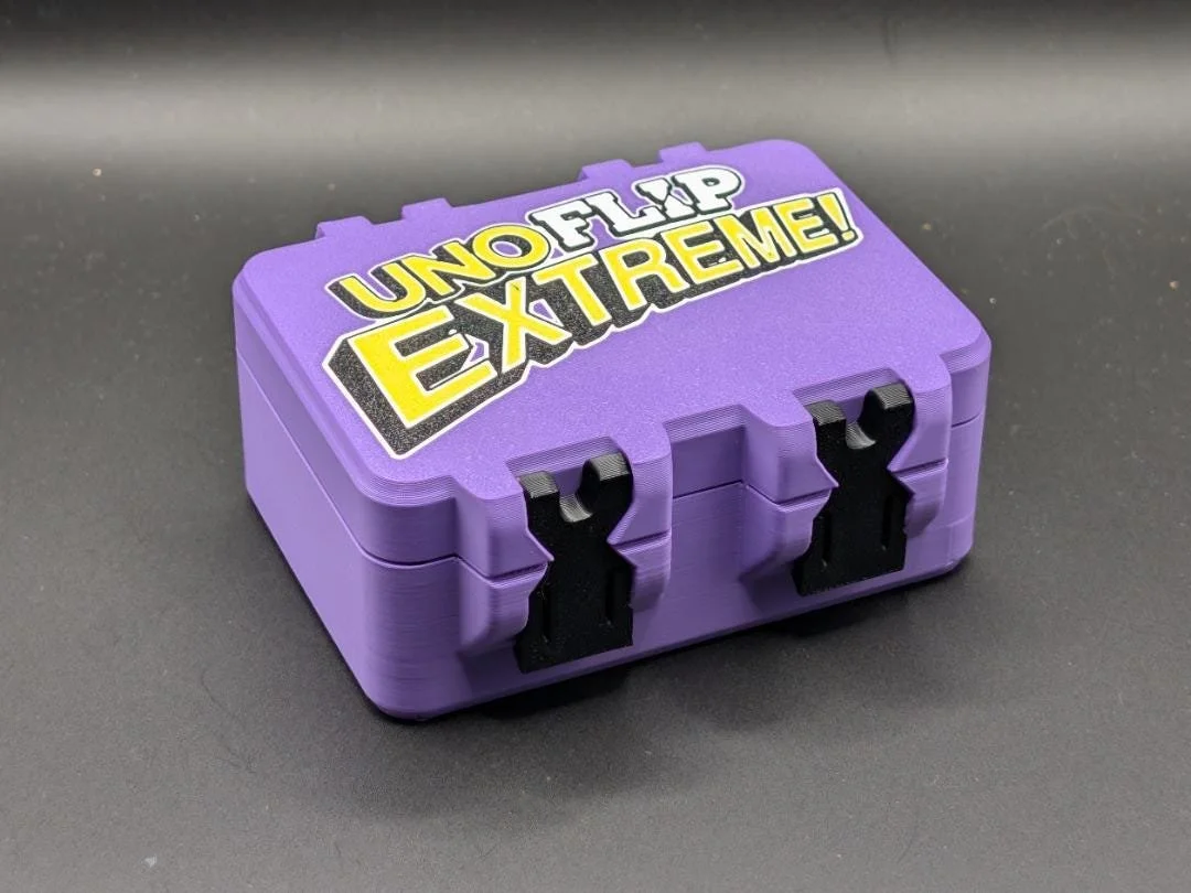 UNO Flip Extreme Card Case - Travel Game Storage