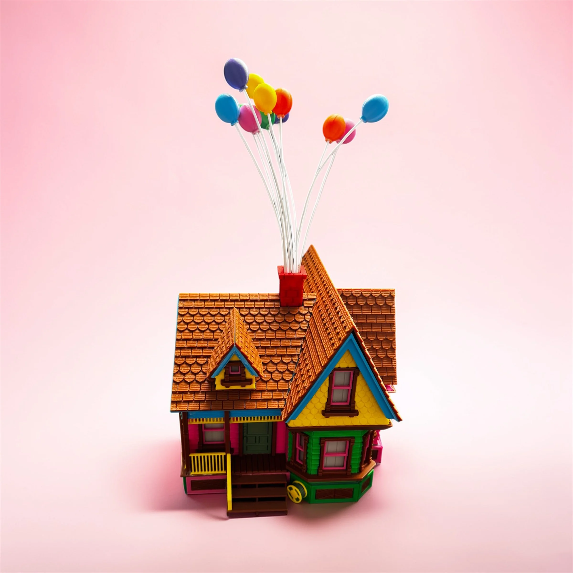 3D printer house from Pixar's UP movie