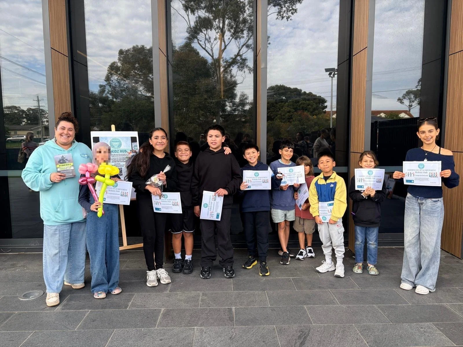 Young entrepreneurs participating in Australian Homeschool Hub BizKidz