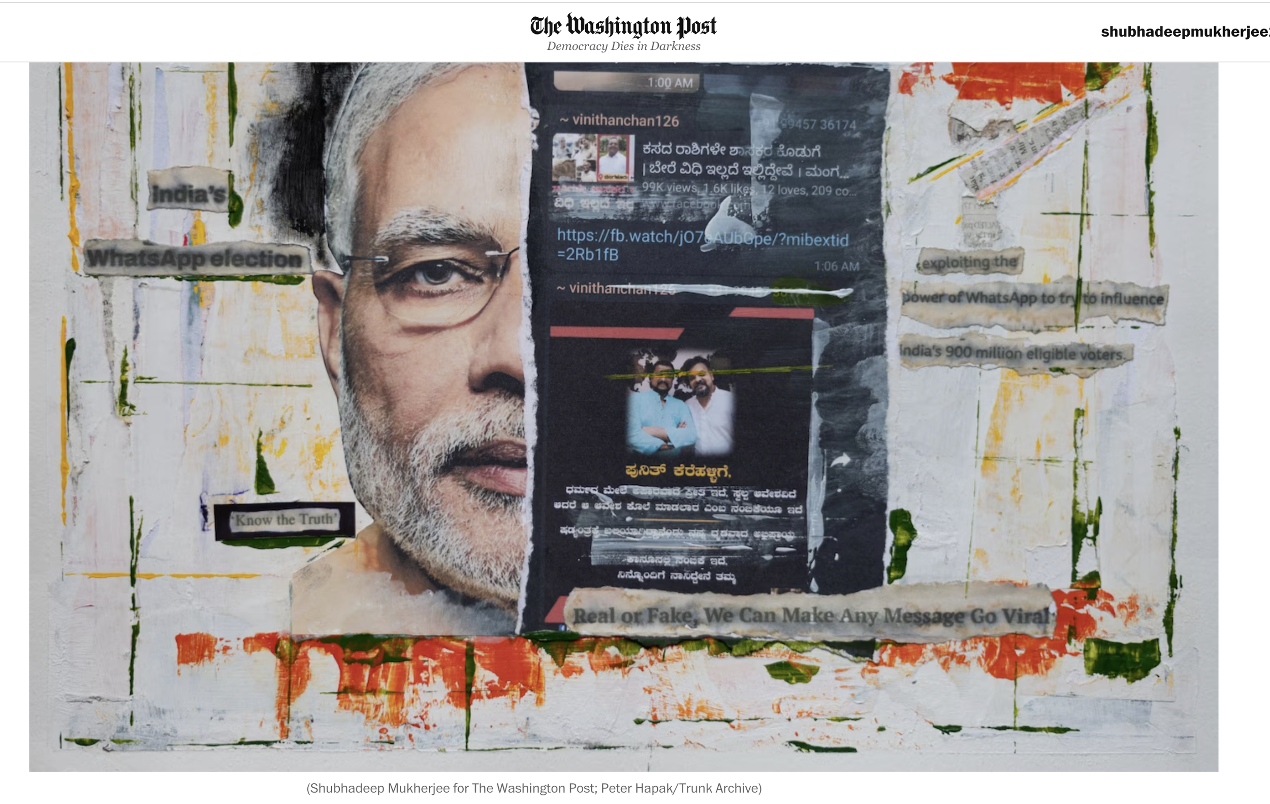 India Stories- Social Media Hate Campaign- Illustration