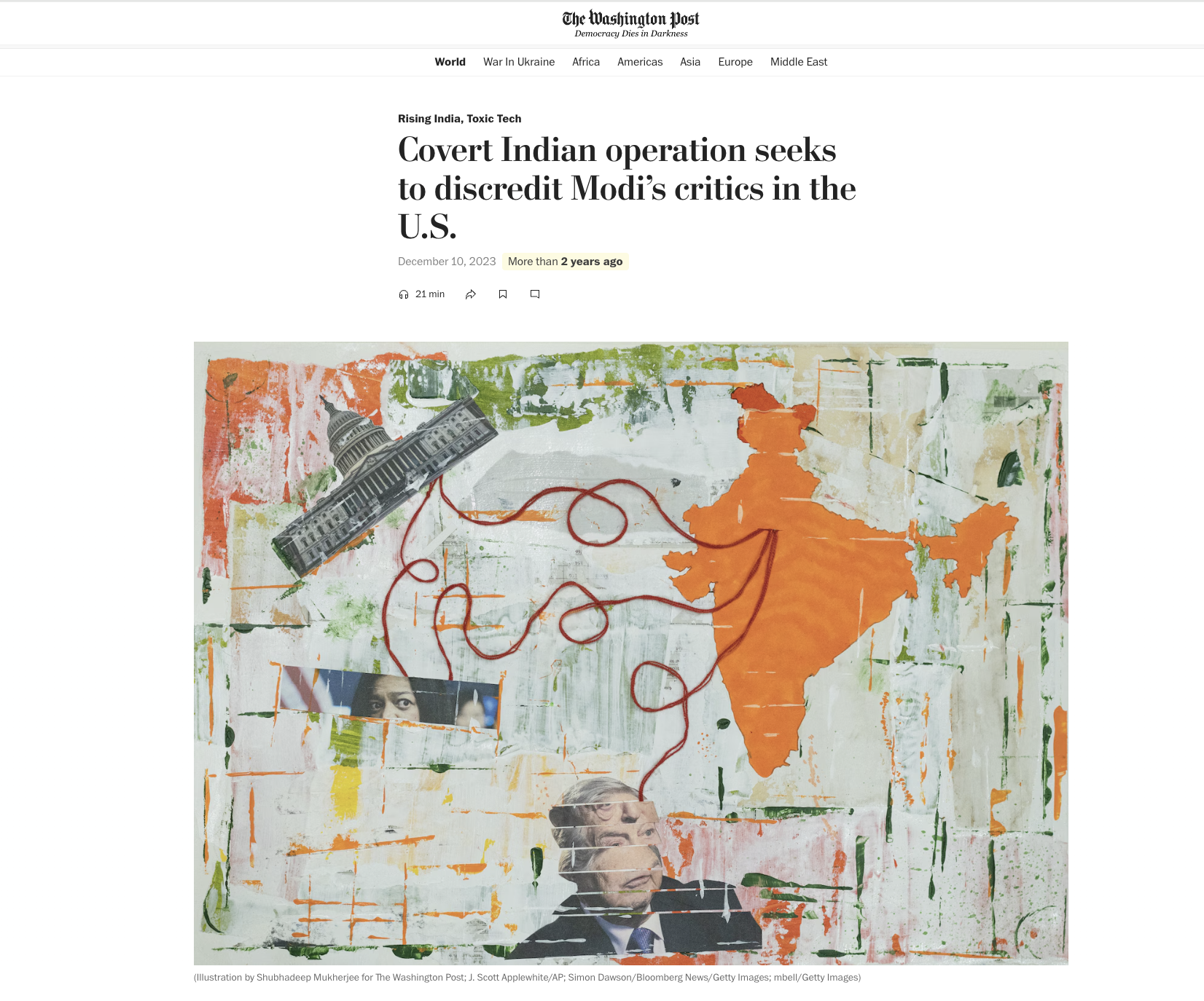 India Stories- Disinformation- Illustration