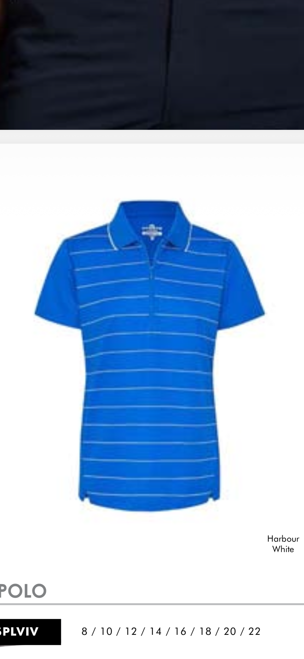 Sporte Leisure Sportec Childs Golf Shirt - Size: 10