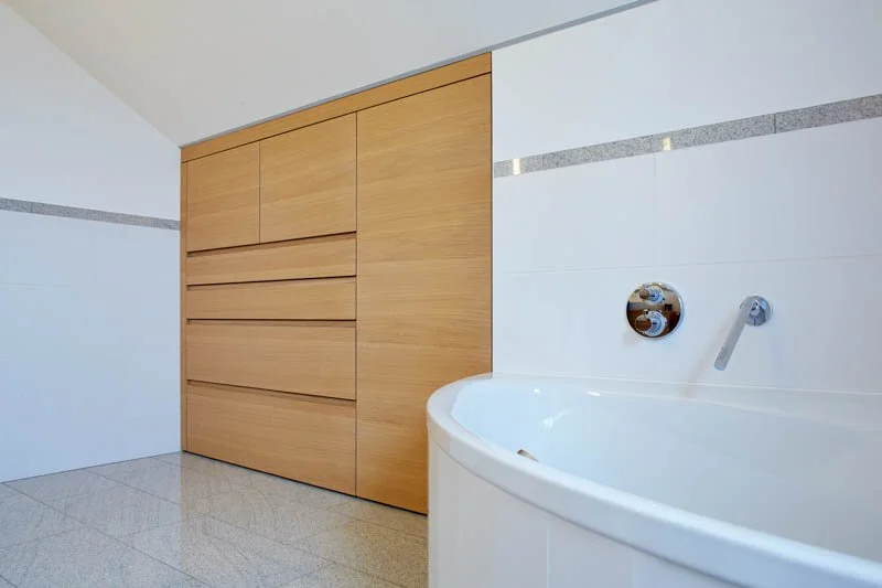 Einbauschrank in der Dachschräge