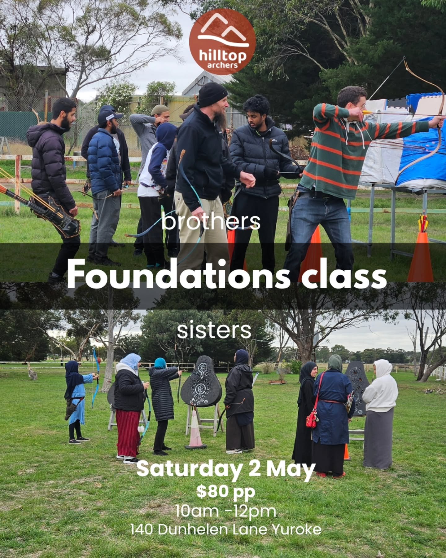 Archery is a Sunnah &mdash; and there's no better time to start than now. Join us for a beginner-friendly foundation class in a welcoming separate brothers and sisters section. No experience needed, just an open heart and the willingness to try somet