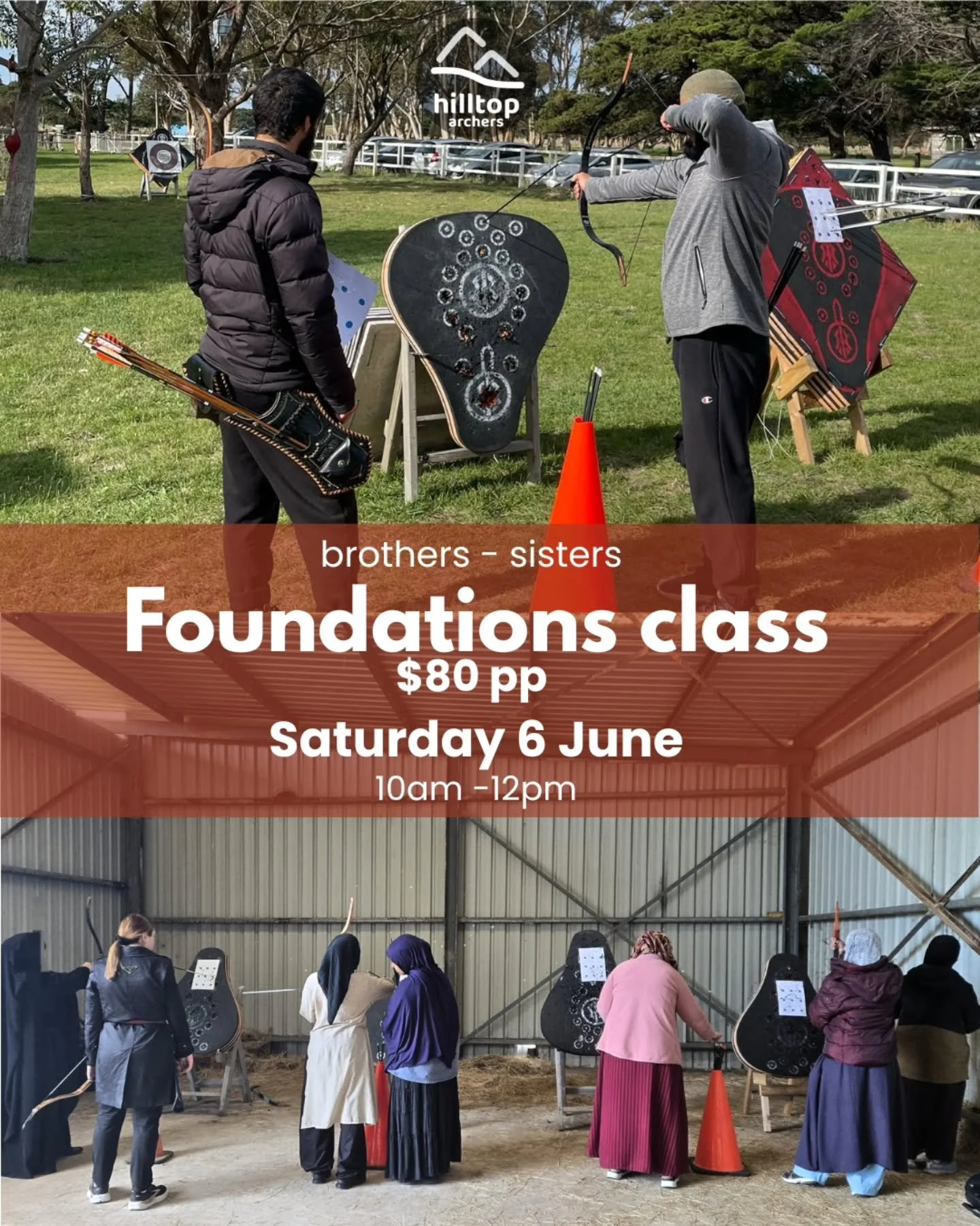 Archery is a Sunnah &mdash; and there's no better time to start than now. Join us for a beginner-friendly foundation class in a welcoming separate brothers and sisters section. No experience needed, just an open heart and the willingness to try somet