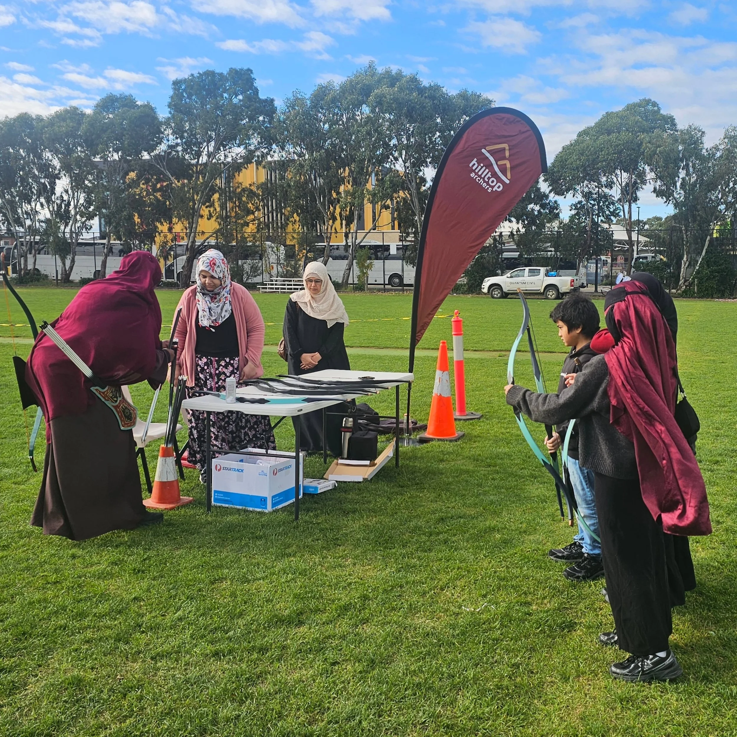 Looking back at the @alsiraatcollege eid festival. 
What a great opportunity to meet new community members. AlhamdulilLah for all the volunteers who shared their time and skill. 
To join the club,  see link in bio.