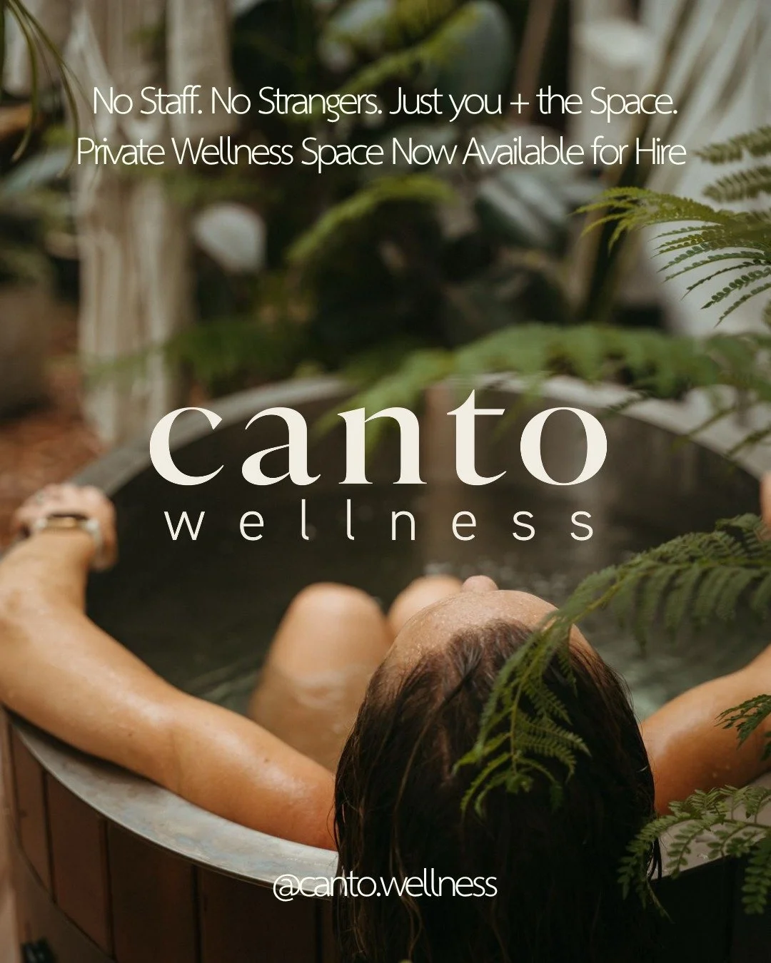 CANTO WELLNESS is live 🌿

A space to slow down.
To reconnect.
To feel like yourself again.

Tucked away just minutes from the ocean, Canto Wellness is a private wellness house designed for depth -
where you can gather, create, rest, and reset.

No d
