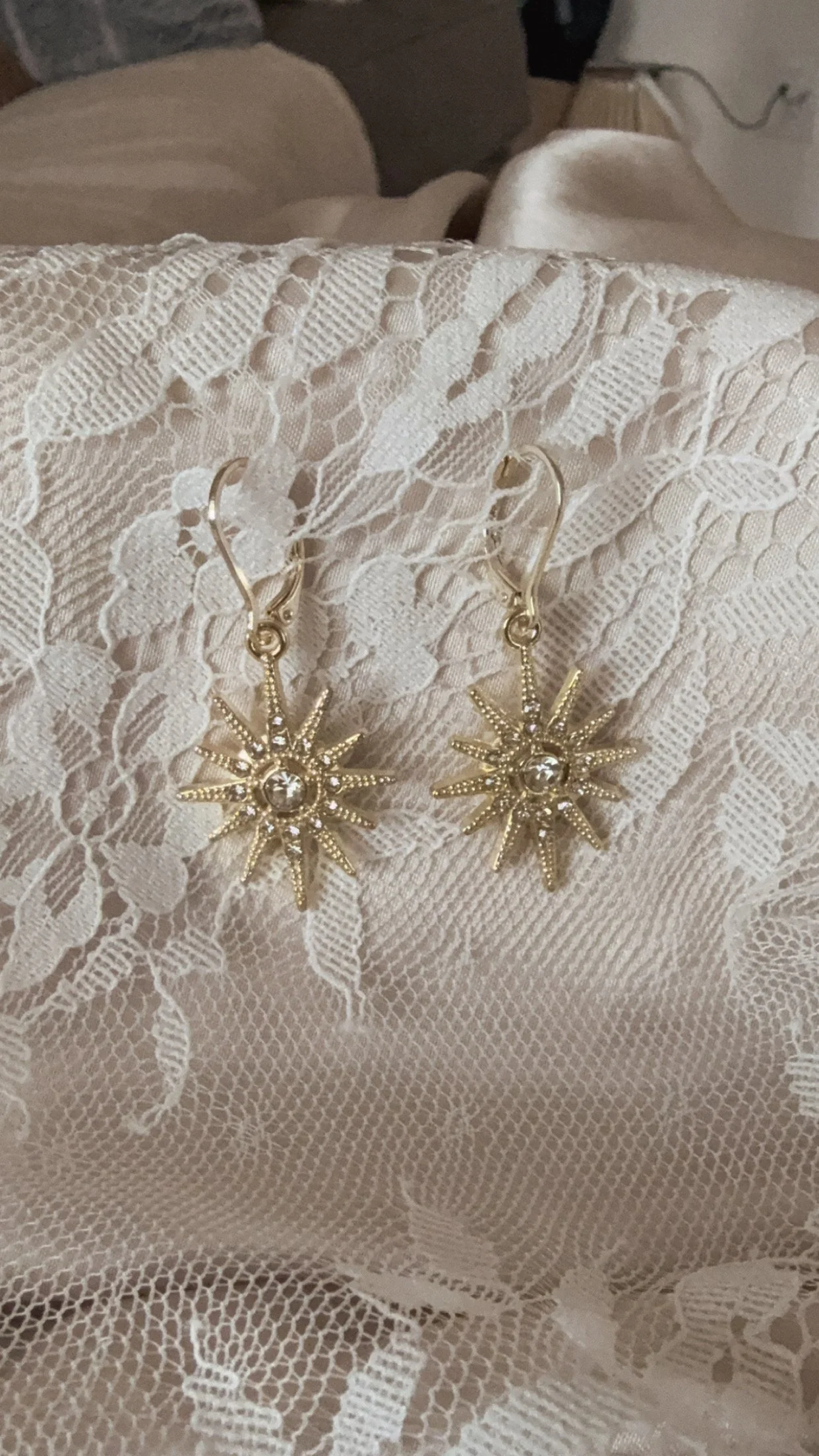 Golden Sun Earrings