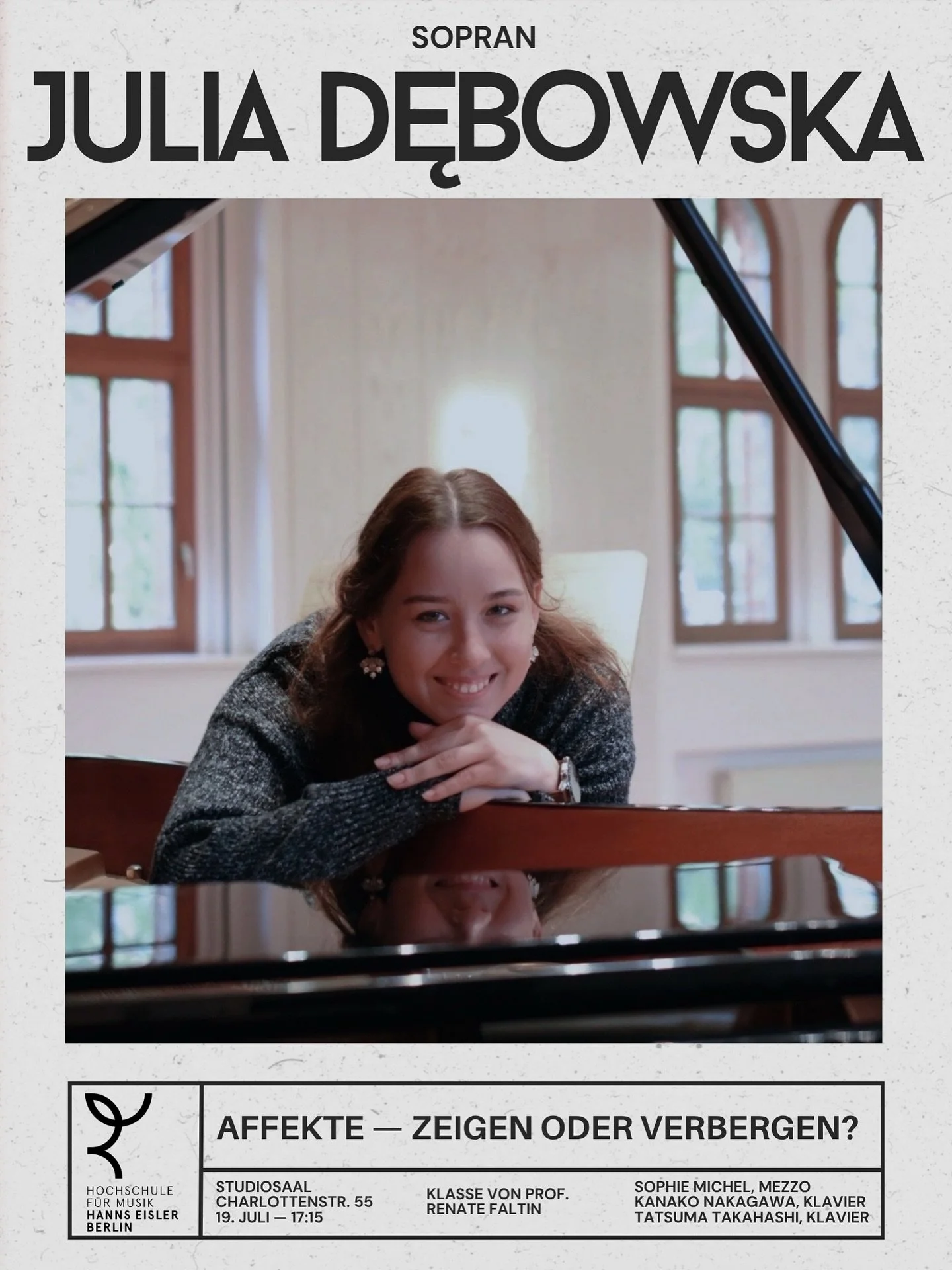 🌿 This Saturday 🌿
Music will include O. Nicolai, J. Offenbach, M. Martines, W. A. Mozart, P. Viardot-Garc&iacute;a, R. Strauss, W. Lutosławski
📷: Nanami Nomura