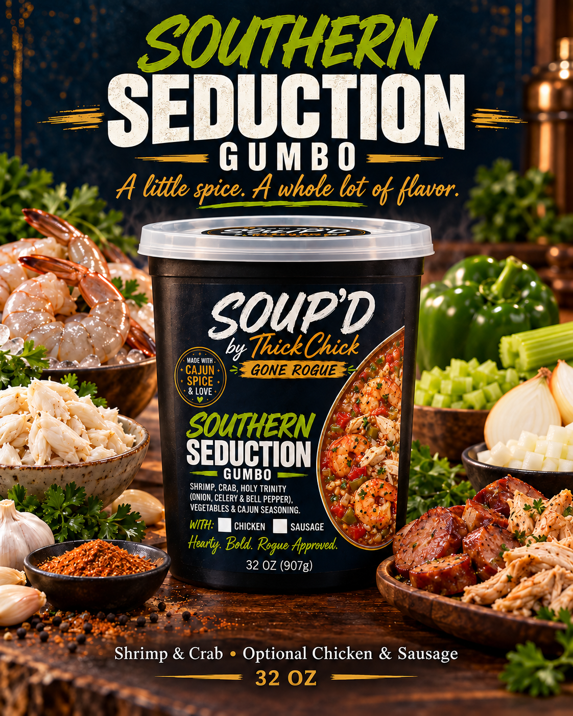 Southern Seduction - Local Pick Up and Local One Day Delivery Only