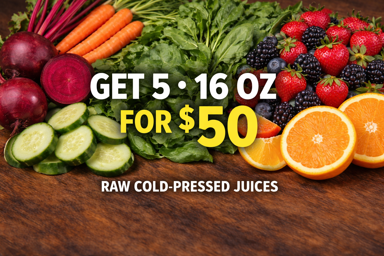 5 * 16oz JUICE Bundle
