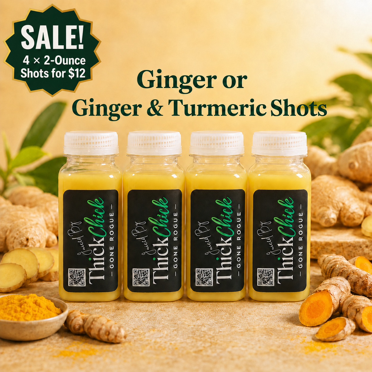 4 - 2 oz Shot Bundle