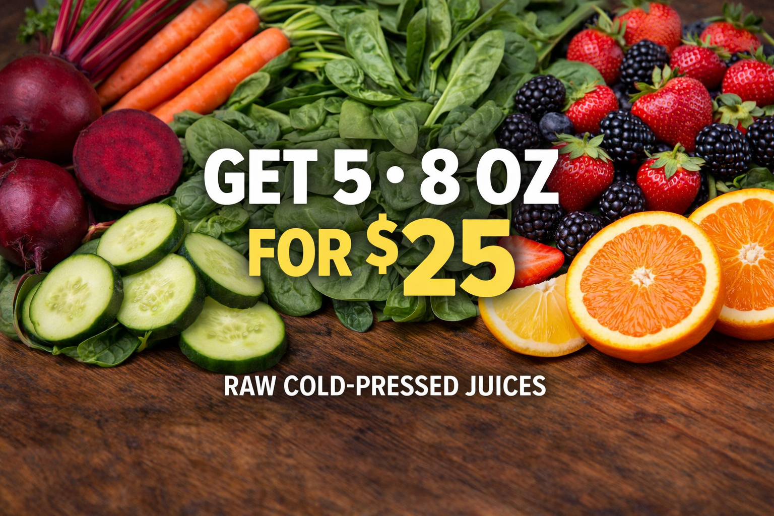 5 * 8oz JUICE Bundle