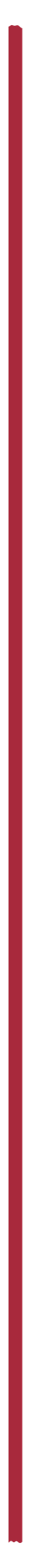 A vertical maroon-colored candle with a flame at the top.