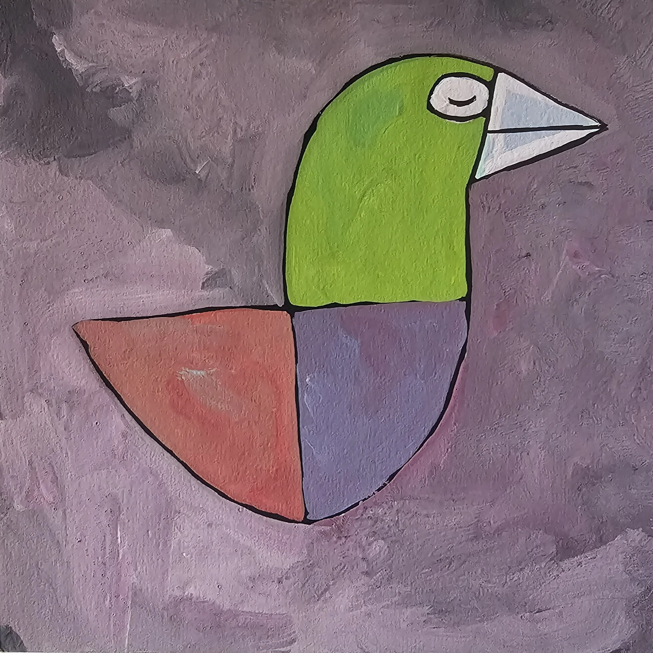 Poules 59 - 30 x 30 cm - 75€ (hors cadre et livraison)