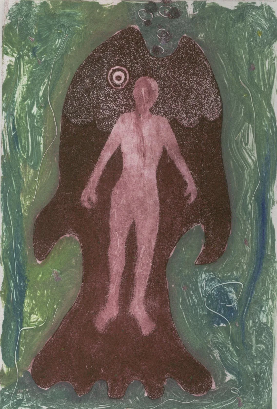 Jonas "La baleine 2 " estampe 