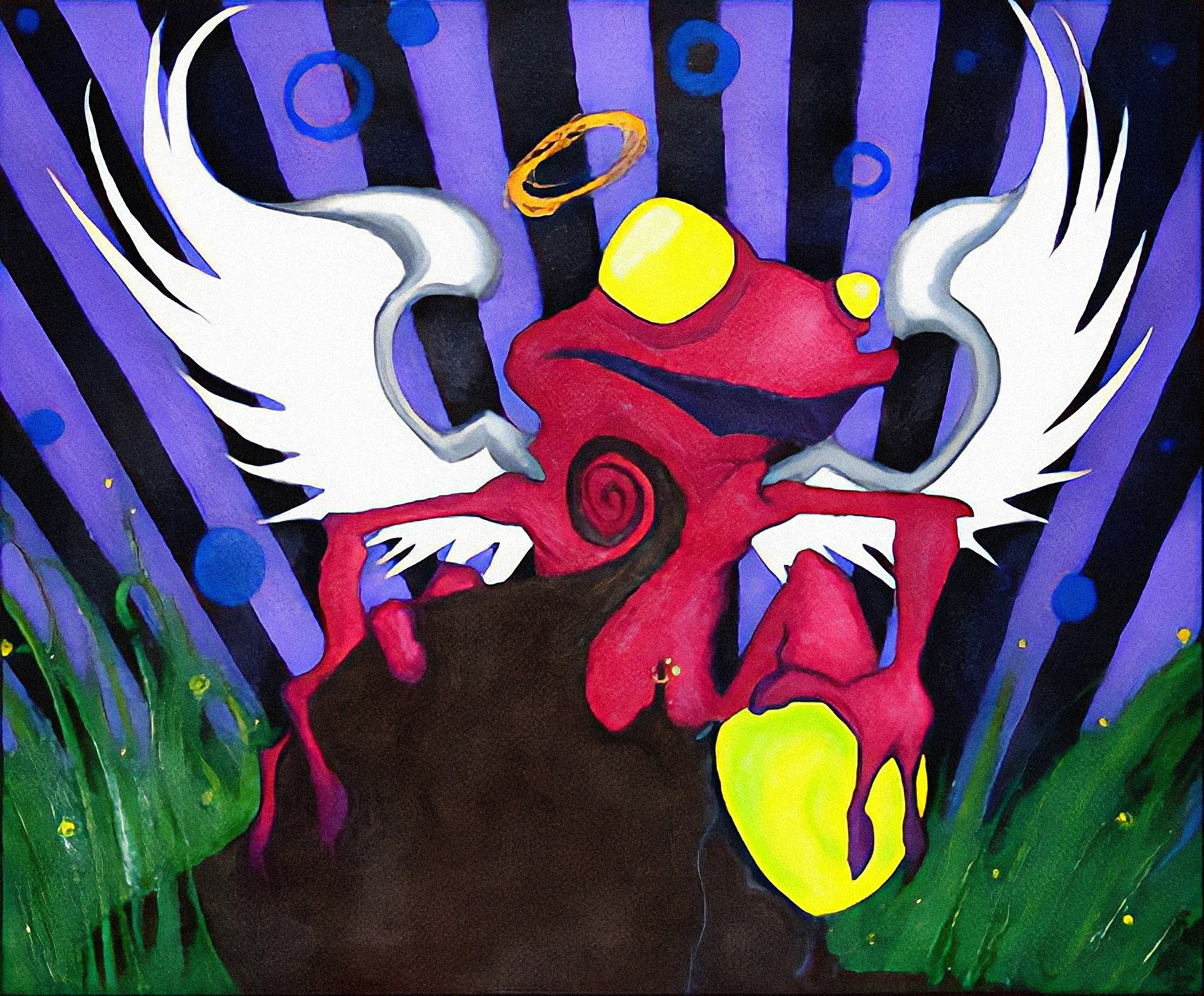 The Frog King (Of Long Travel, Deep Holes and Bright Skies) (2005)  Provenance: Artist's collection 