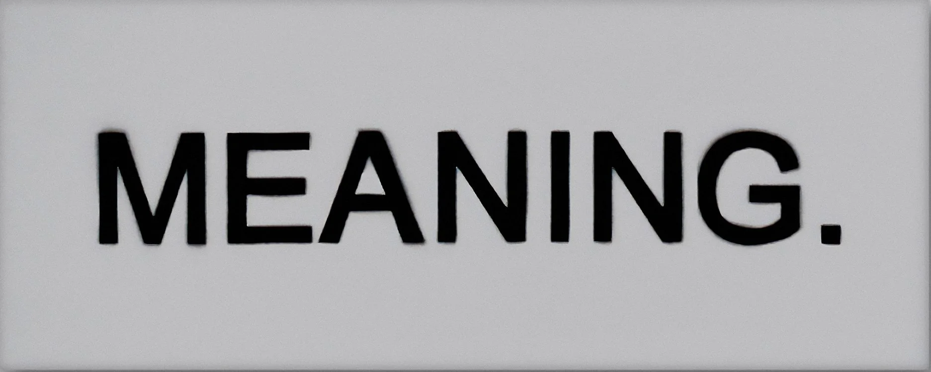 MEANING?  in storage 