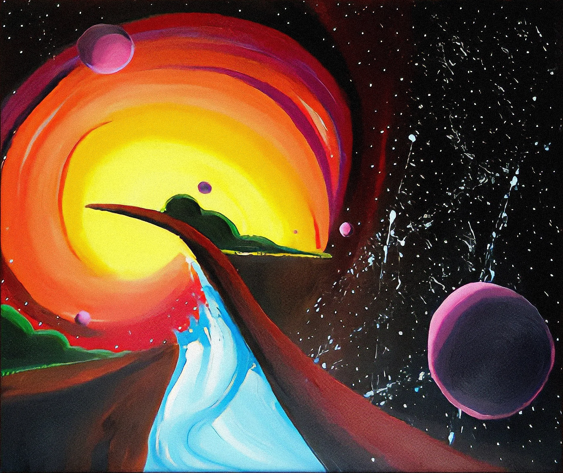 Cosmic Happening (2006)  Sold 