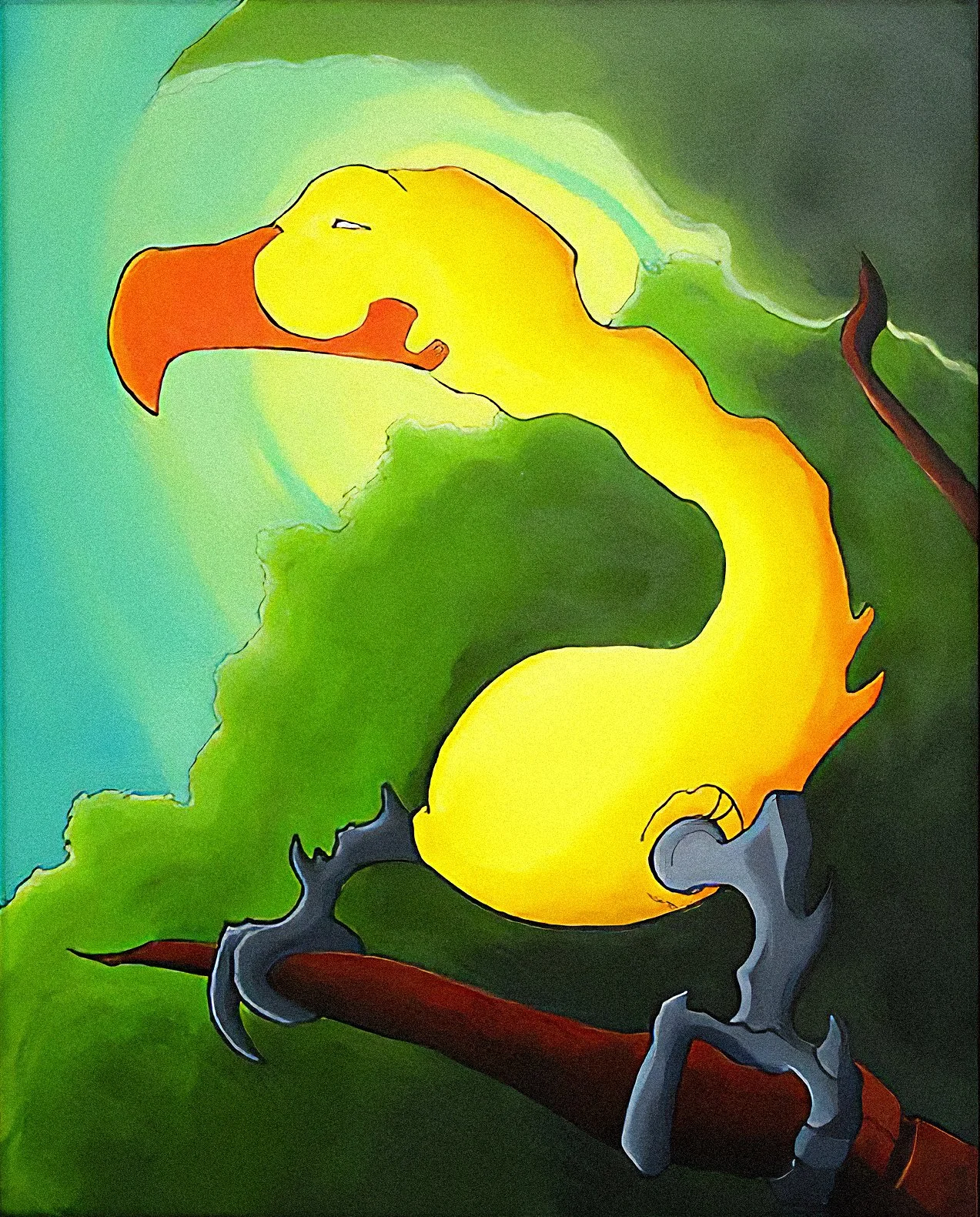 Planetary Bird (2007)  Provenance: Family collection 