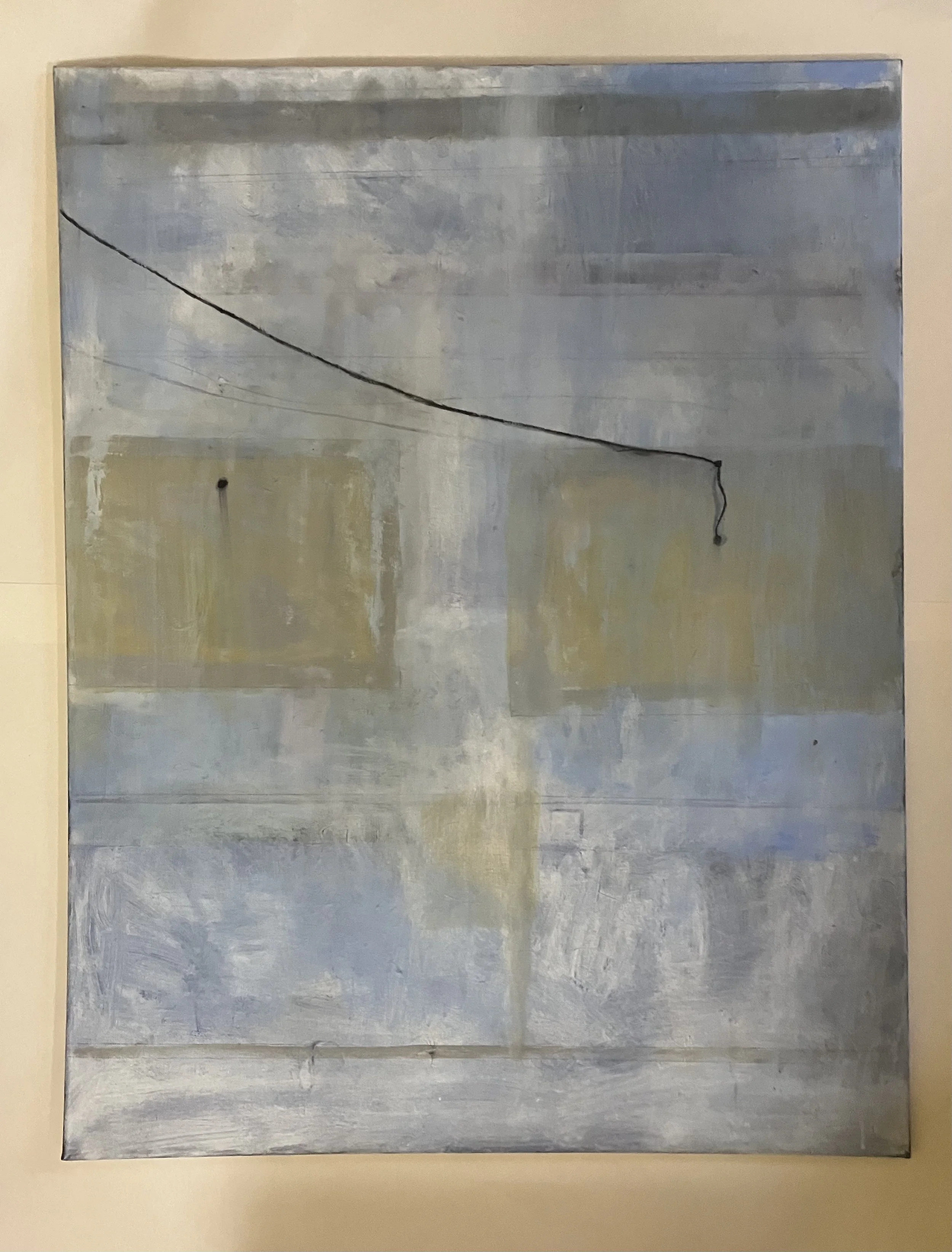 BIG WALL. 
Acrylic paint on canvas.
71cm x 91cm £1200.00

