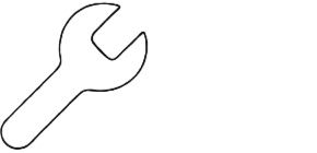 Line drawing of a wrench.