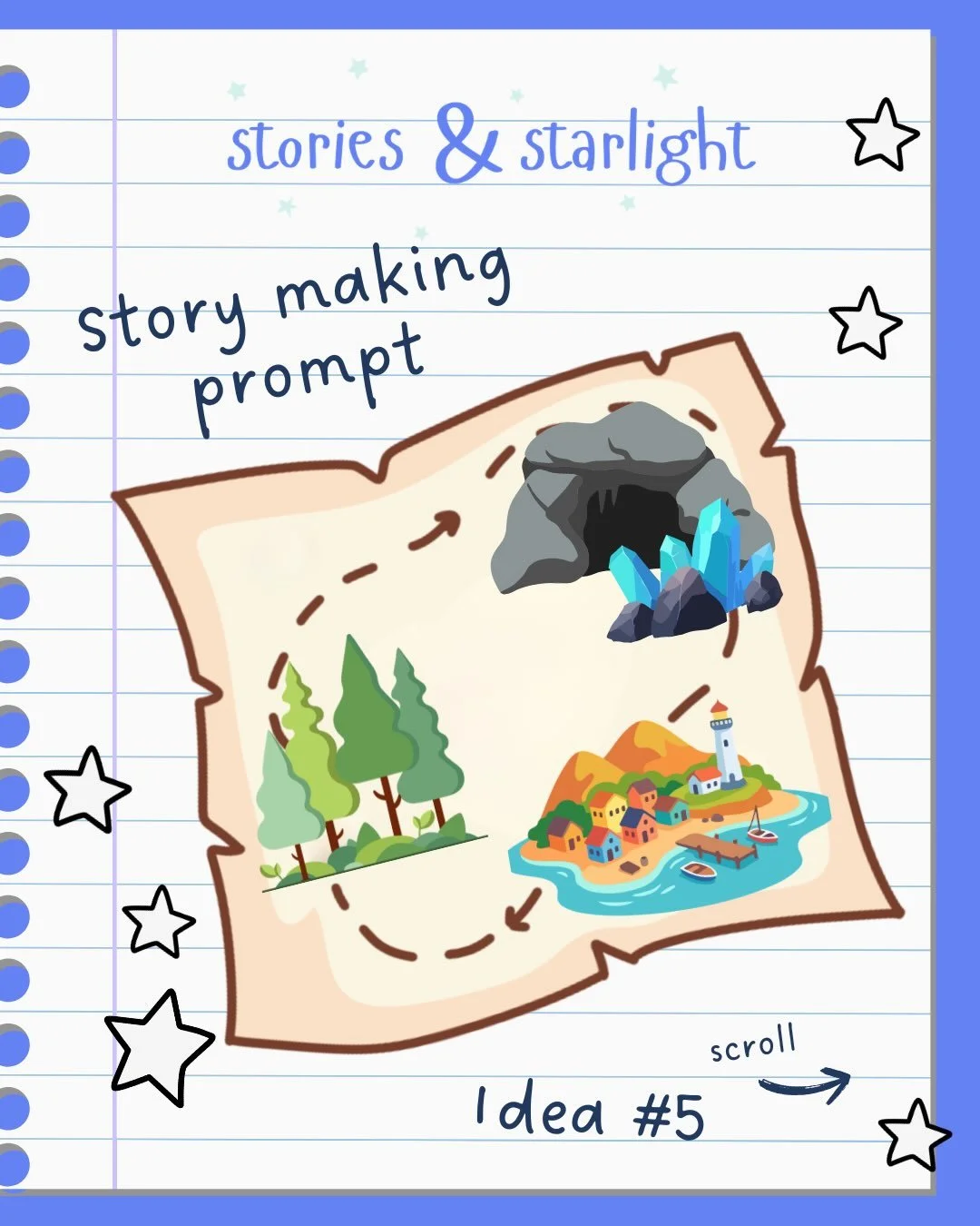 ✨It&rsquo;s Storymaking Monday! Every Monday I post an idea for a story. You can dream it, write it, tell it, draw it or share it - you decide.
 
🧭 You&rsquo;re off on an adventure &ndash; but where is the best place to start? 
 
🏘️ A cosy seaside 