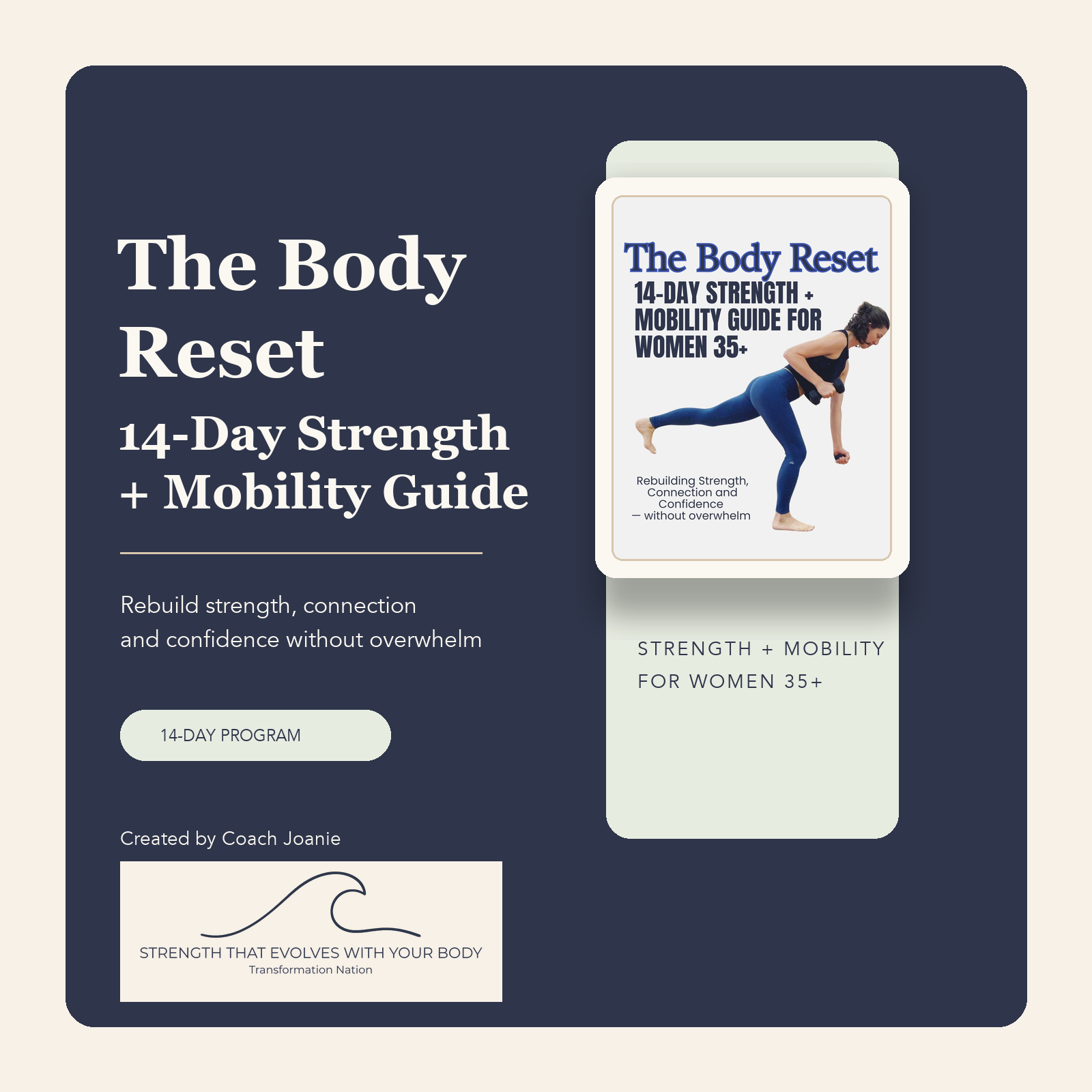 The Body Reset: 14-Day Strength + Mobility Guide for Women 35+