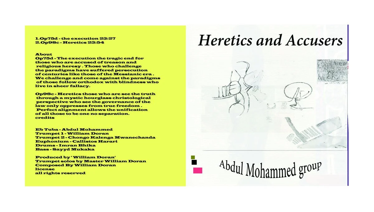 Abdul Mohammed Heretics and Accusers Limited Edition CD