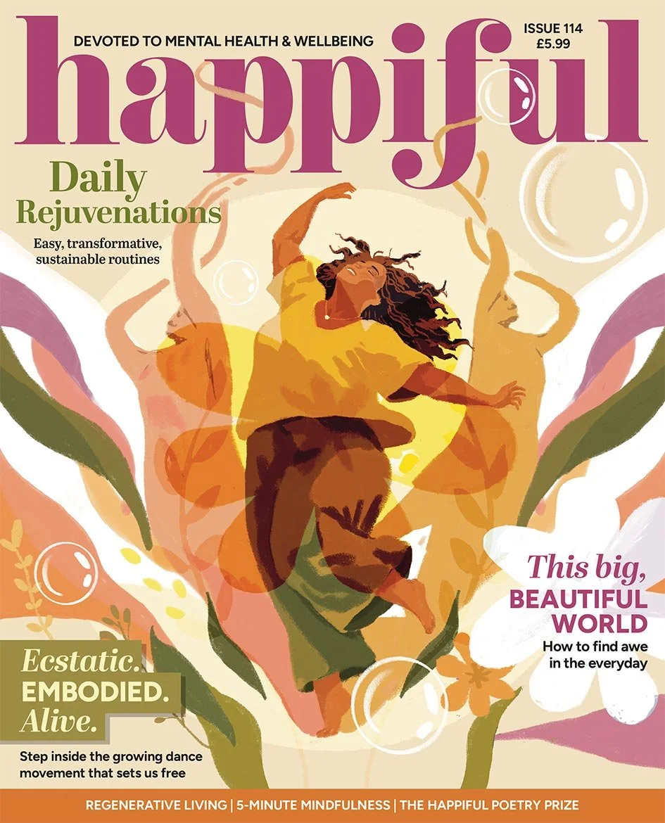 Happily Magazine article featuring career and leadership coach Latasha Baynham.