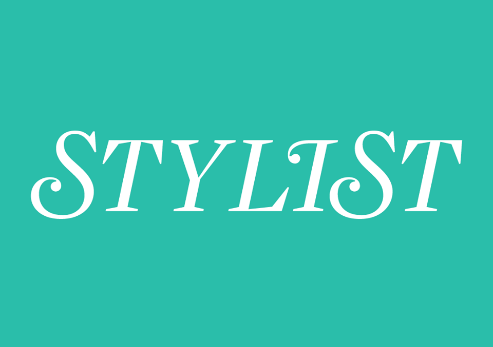 Stylized text spelling 'STYLIST' in white on a teal background.