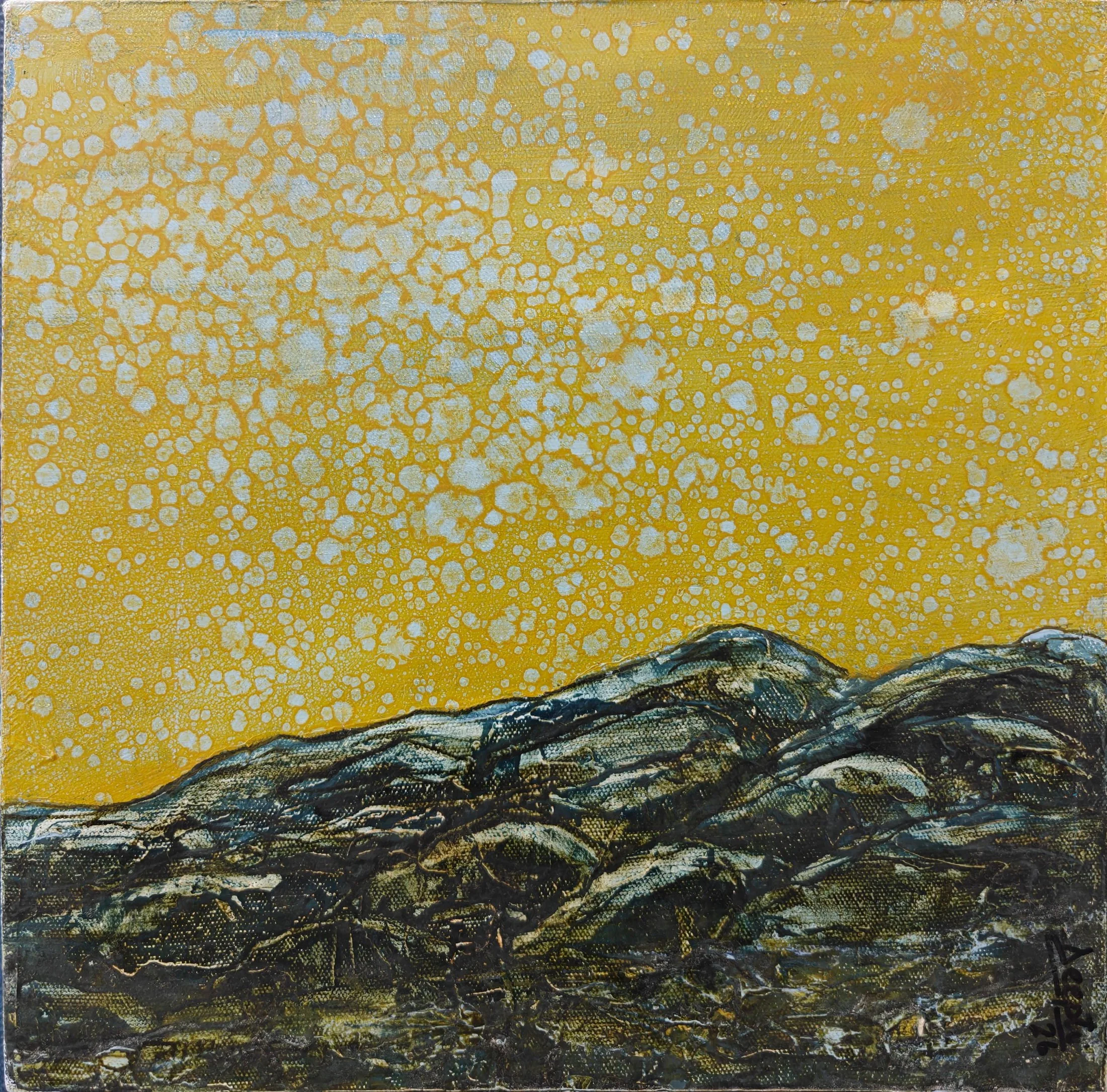 Earth Soul #5 — oil on canvas by Deepti Nair