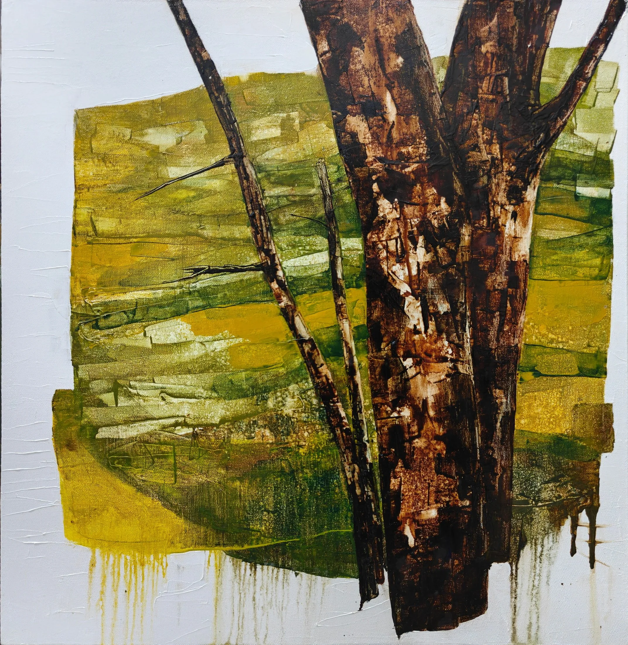 Changing Colours #5 — oil on canvas by Deepti Nair