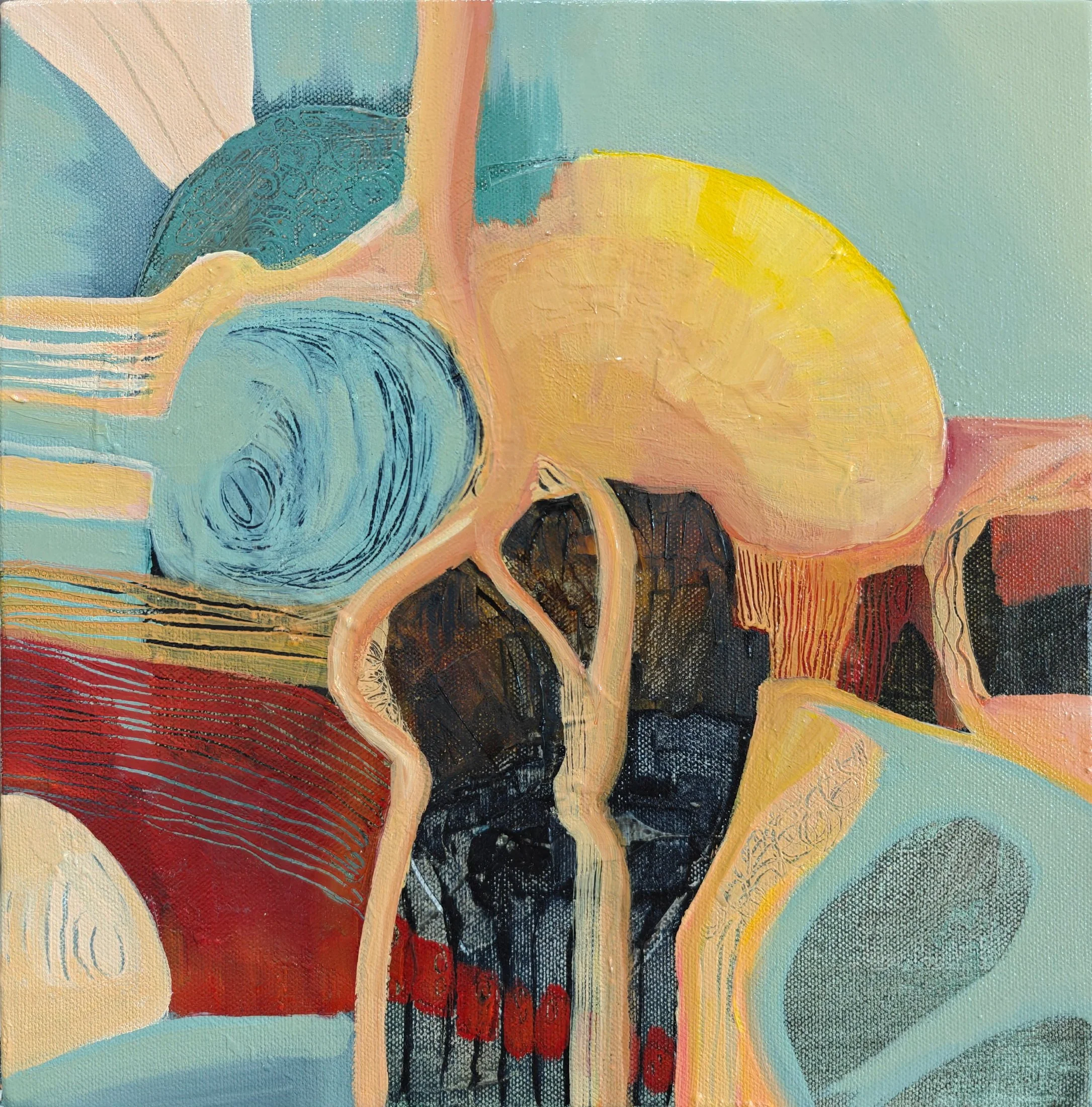 Earth Soul #2 — oil on canvas by Deepti Nair