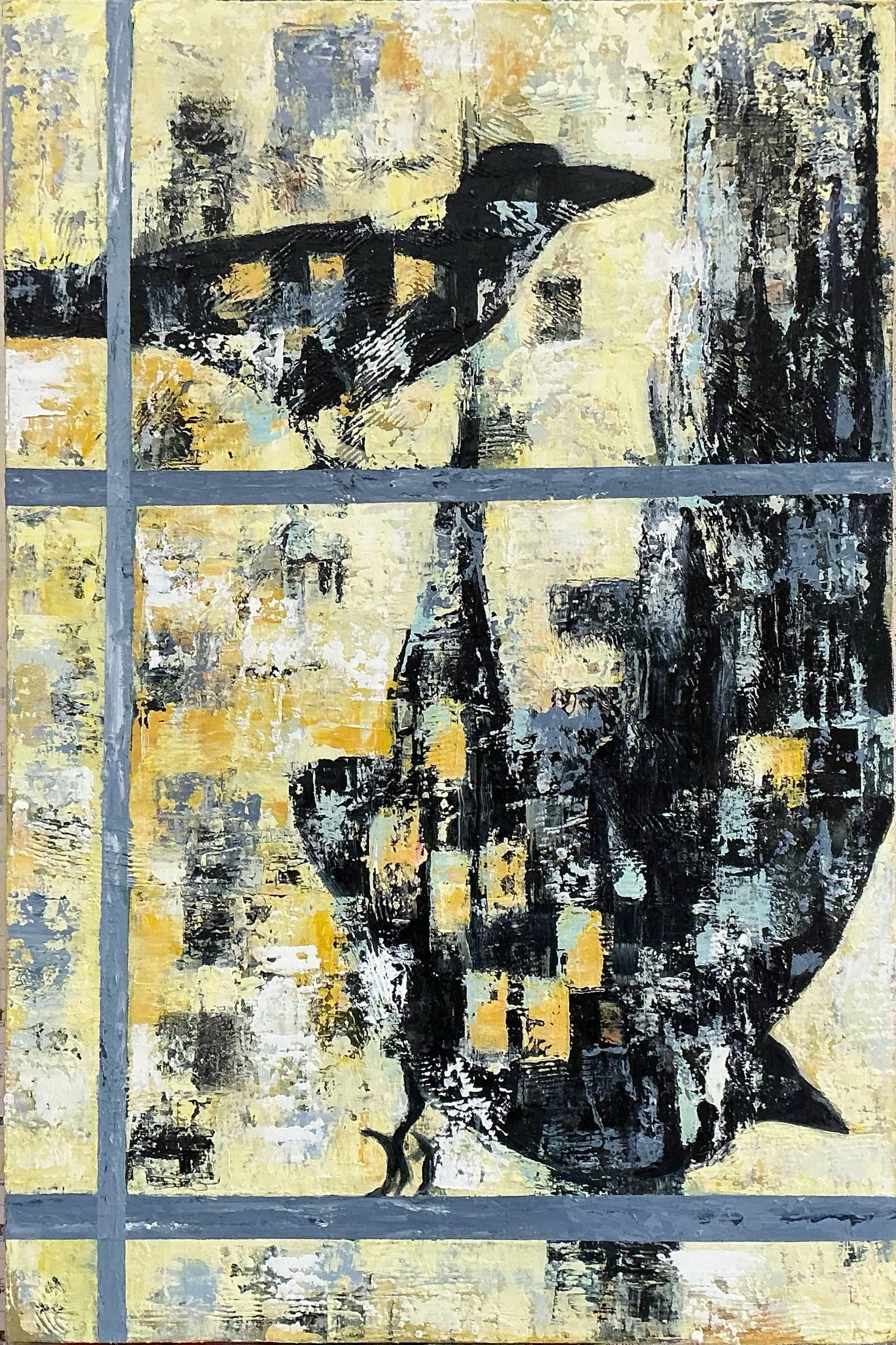 Rebirth #22 — oil on canvas by Deepti Nair