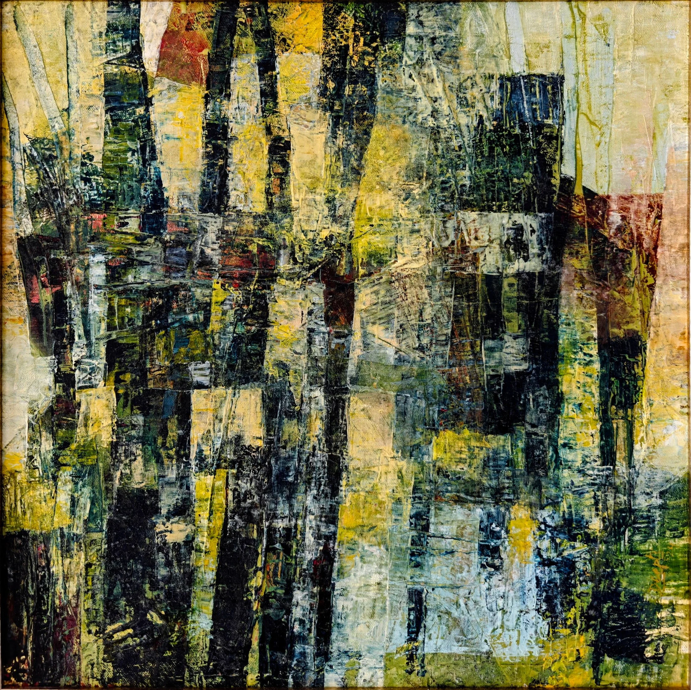 Arbor Vitae #2 — oil on canvas by Deepti Nair