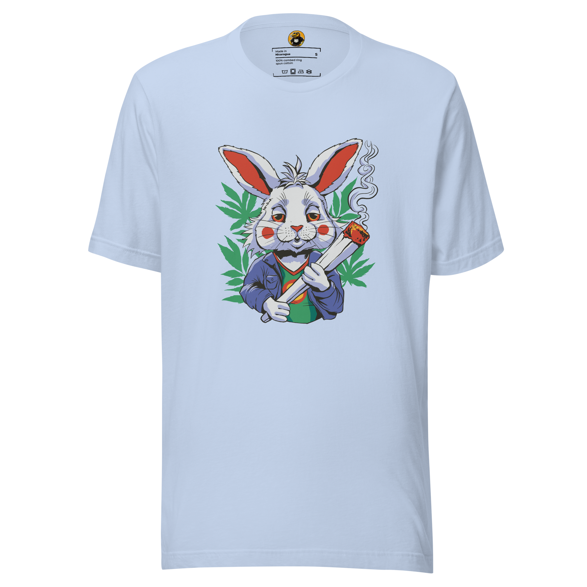 The High Hare - Retro 420 Bunny Graphic Tee