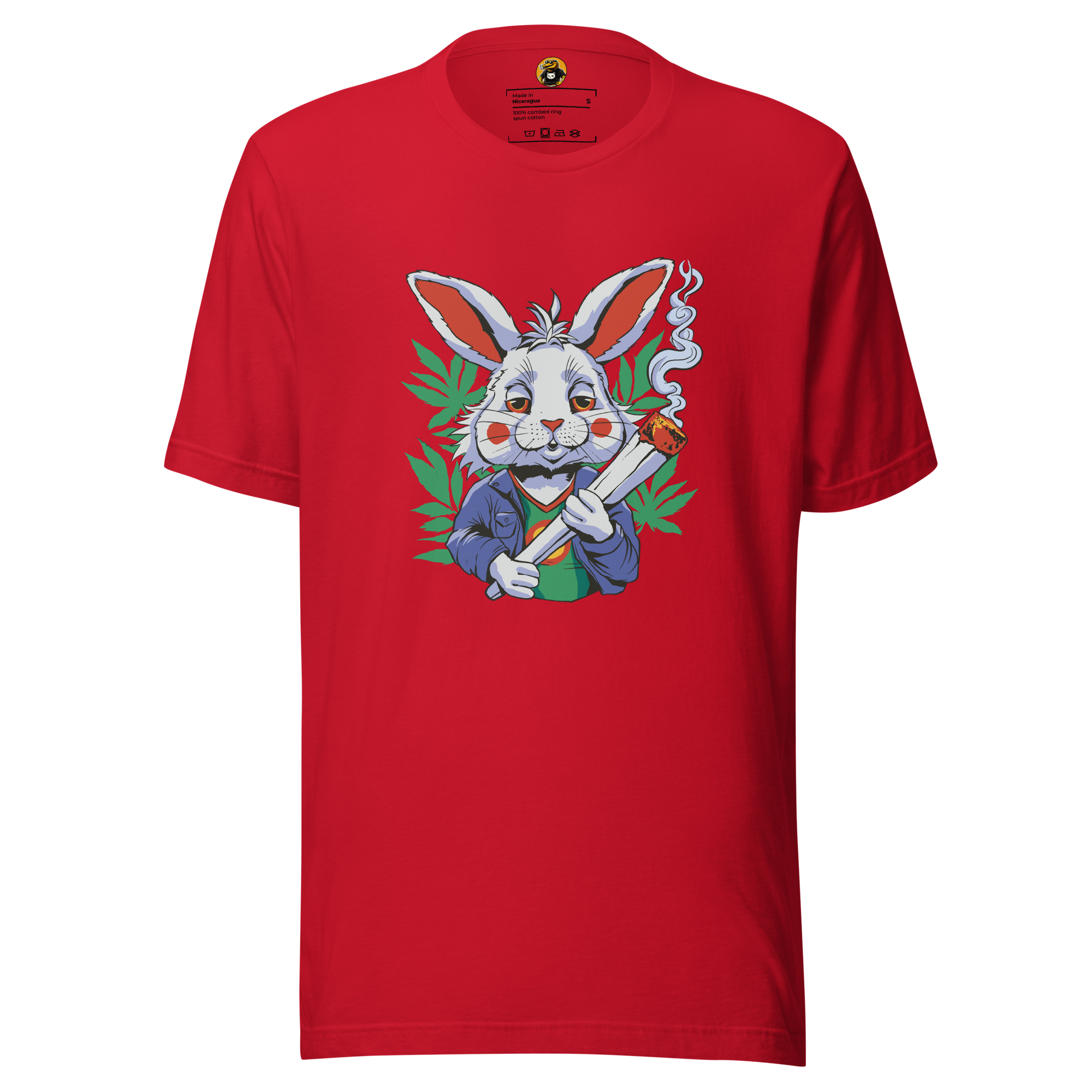 The High Hare - Retro 420 Bunny Graphic Tee