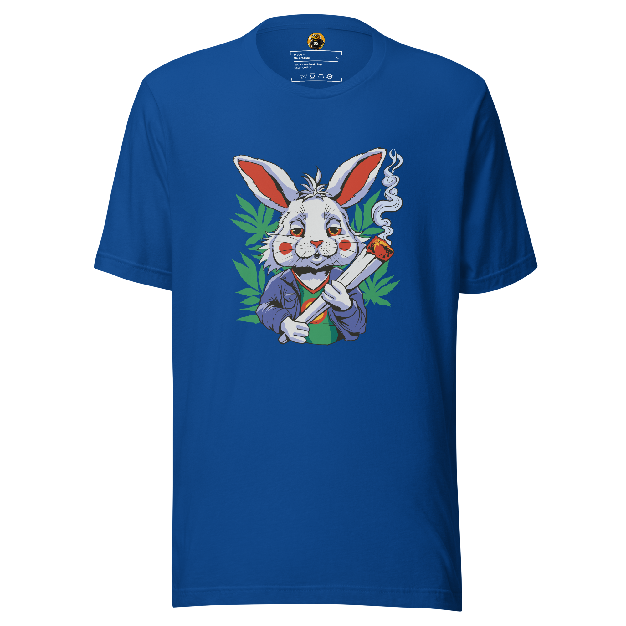 The High Hare - Retro 420 Bunny Graphic Tee