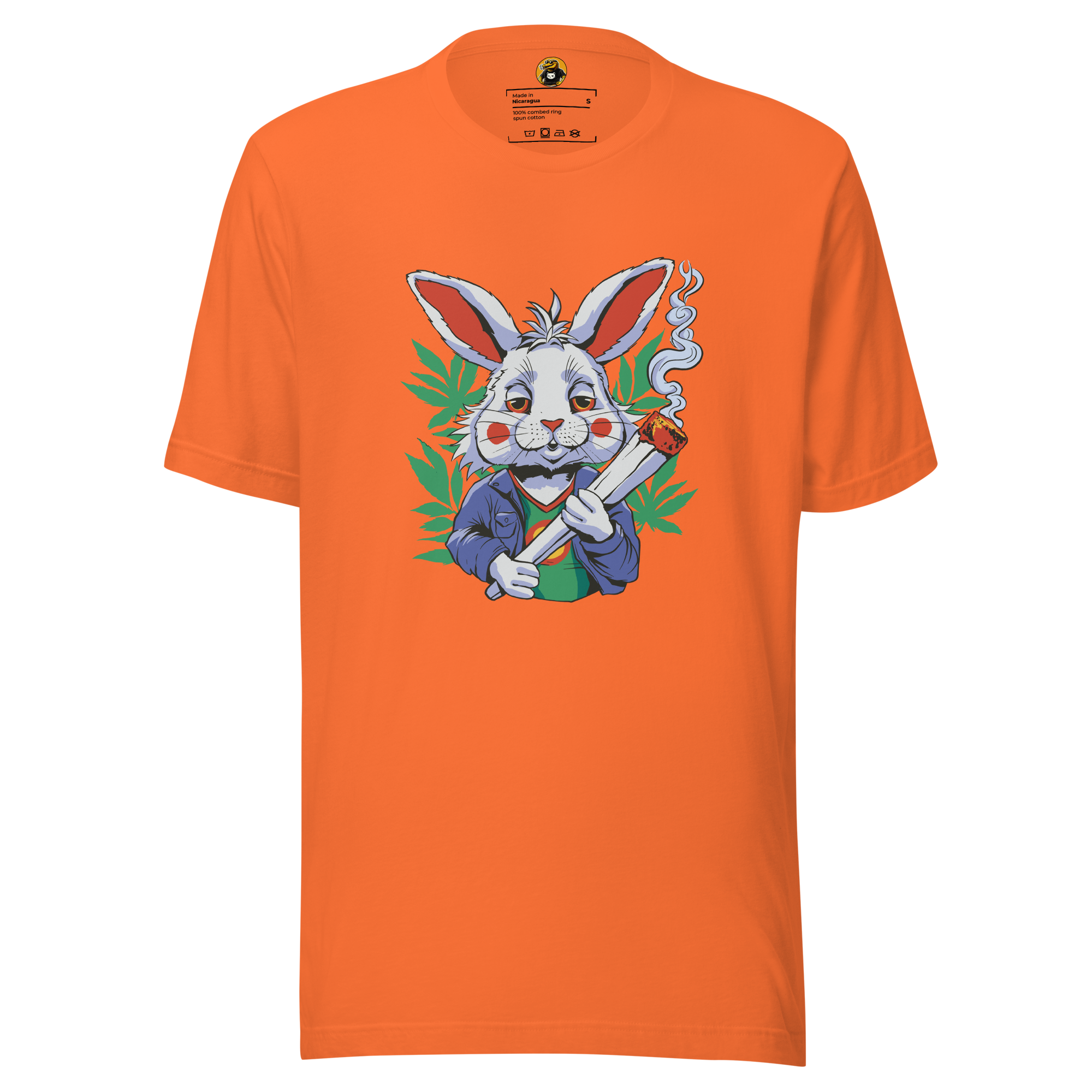 The High Hare - Retro 420 Bunny Graphic Tee