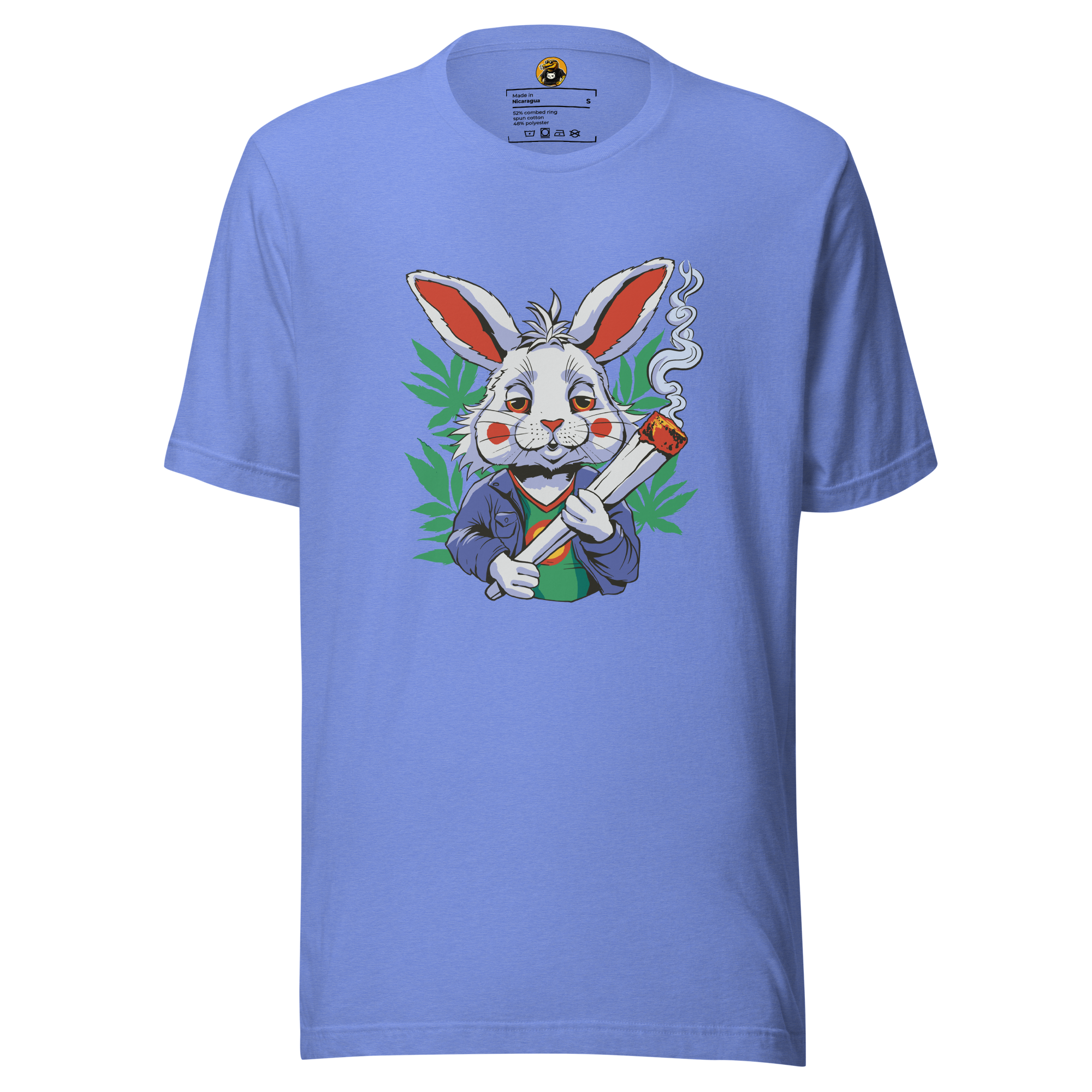 The High Hare - Retro 420 Bunny Graphic Tee
