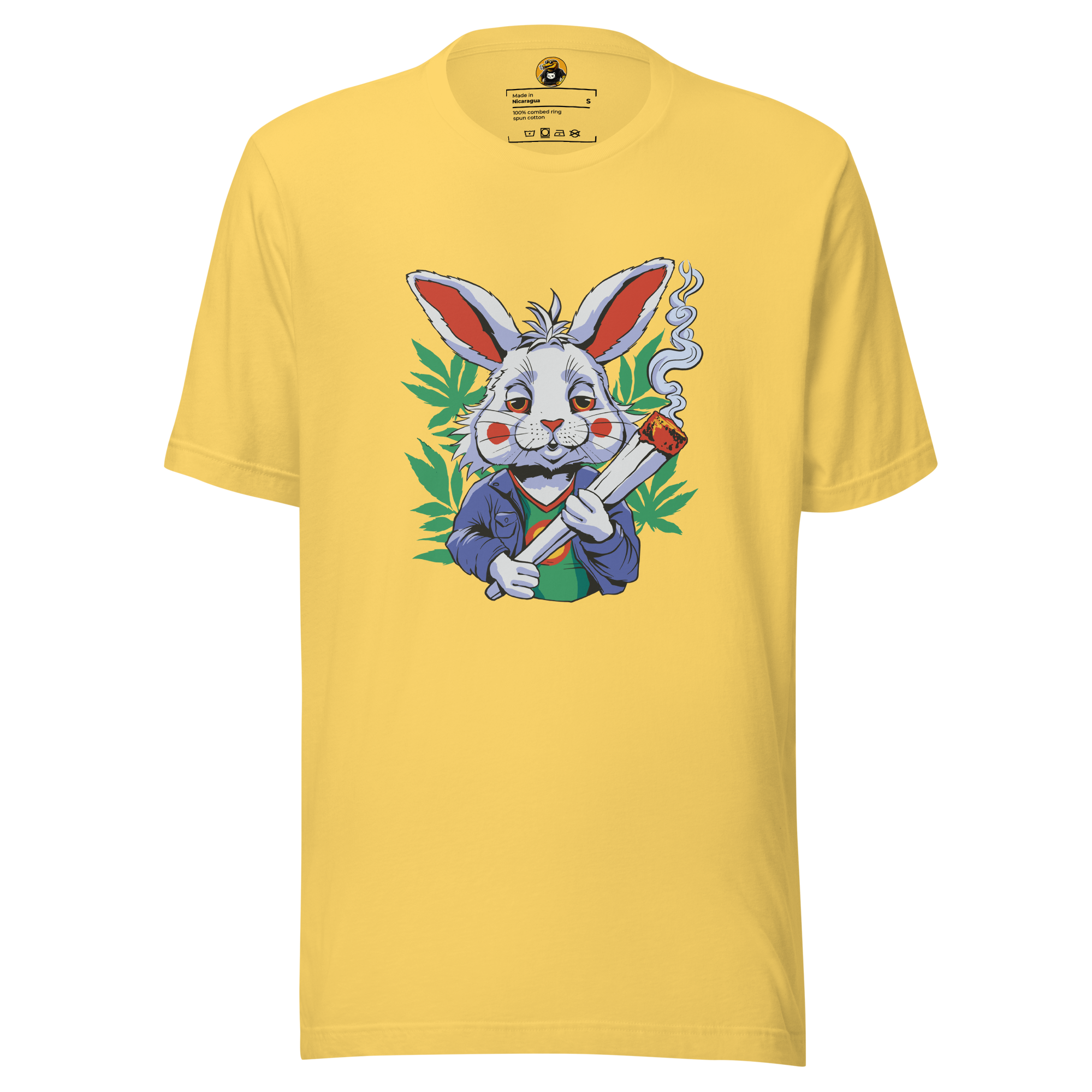 The High Hare - Retro 420 Bunny Graphic Tee