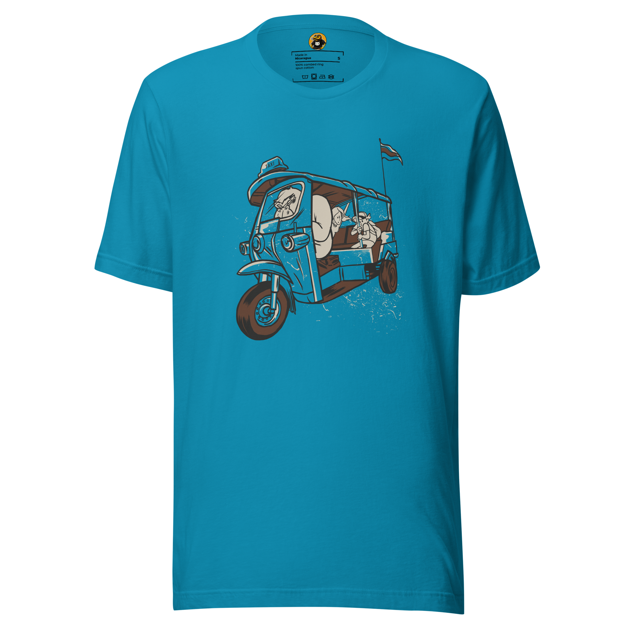 Peter's Tuk-Tuk Tour - Gorilla Taxi Retro Graphic Tee