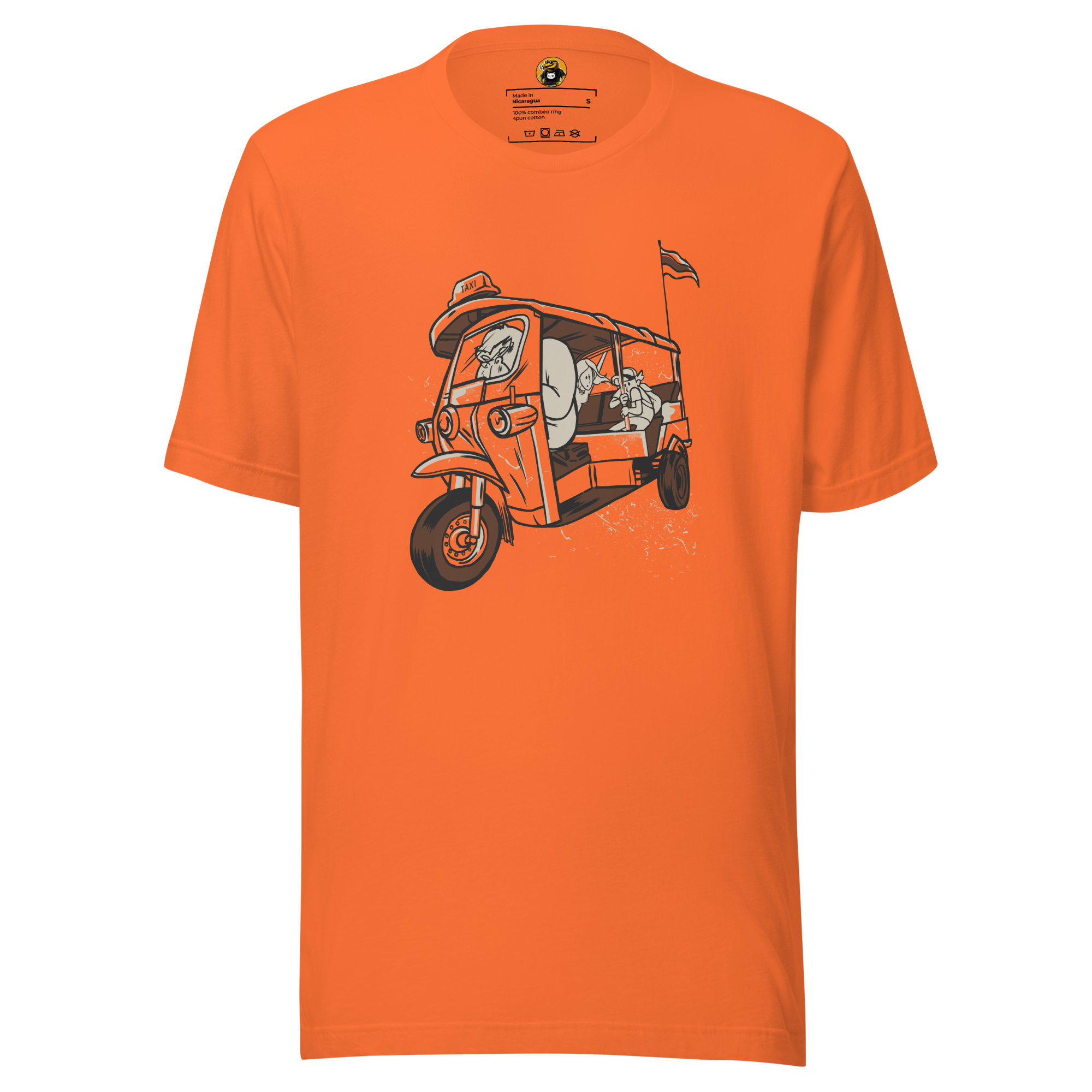 Peter's Tuk-Tuk Tour - Gorilla Taxi Retro Graphic Tee