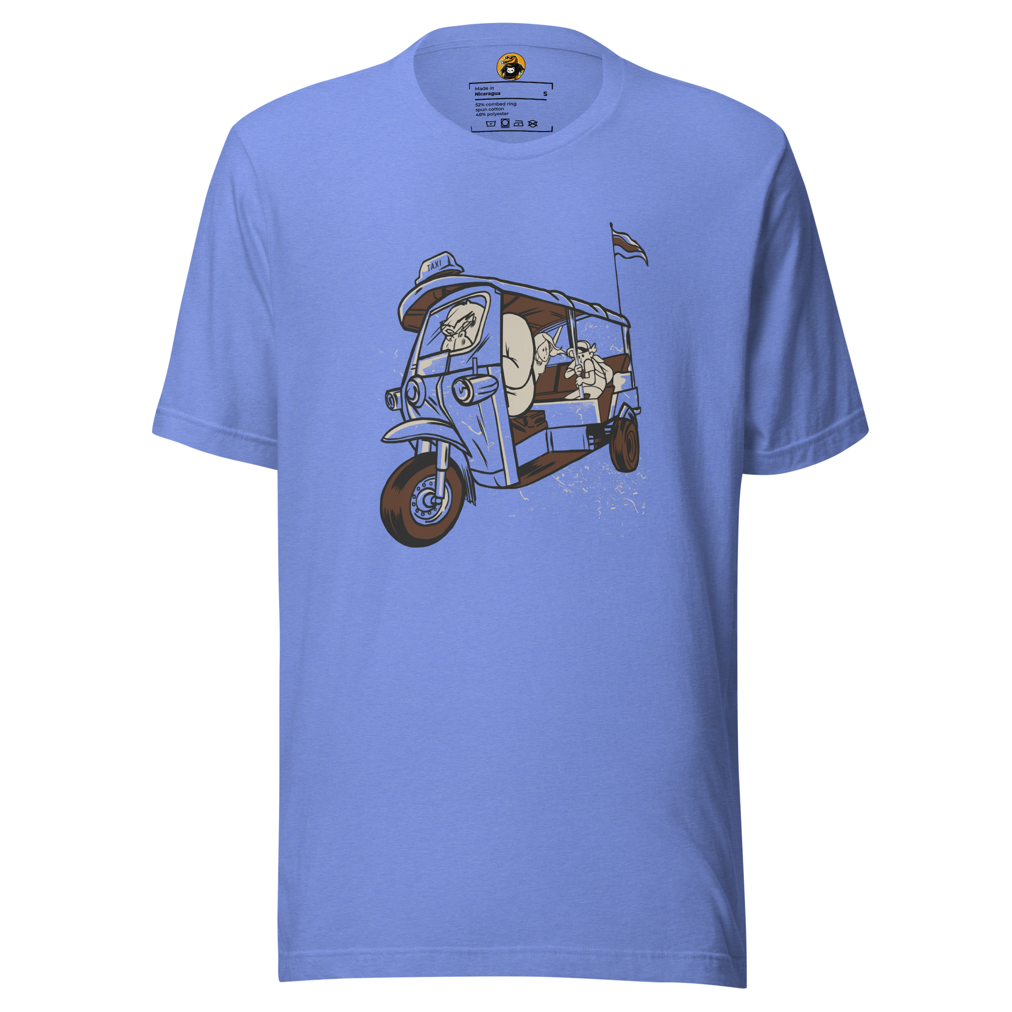 Peter's Tuk-Tuk Tour - Gorilla Taxi Retro Graphic Tee