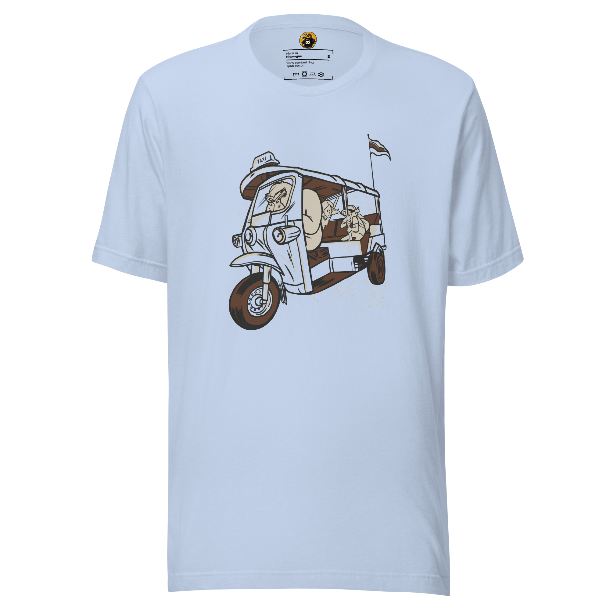 Peter's Tuk-Tuk Tour - Gorilla Taxi Retro Graphic Tee