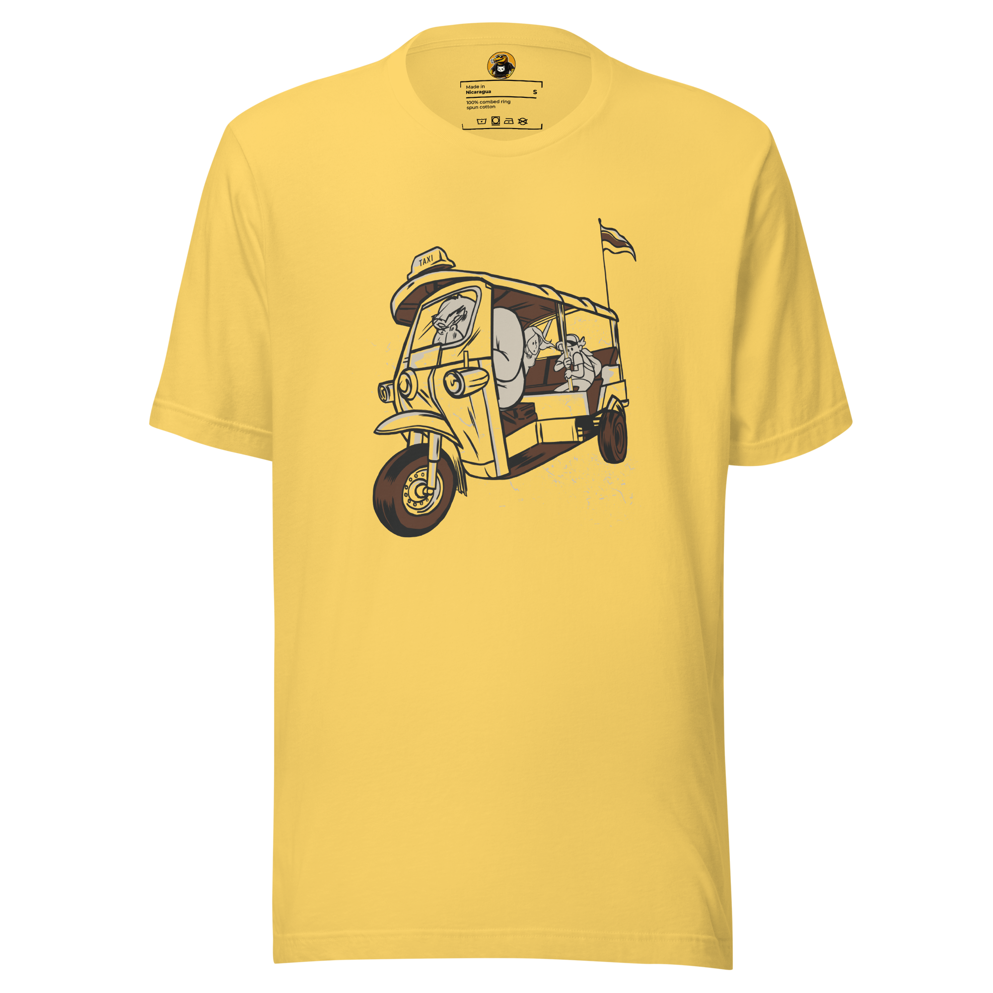 Peter's Tuk-Tuk Tour - Gorilla Taxi Retro Graphic Tee